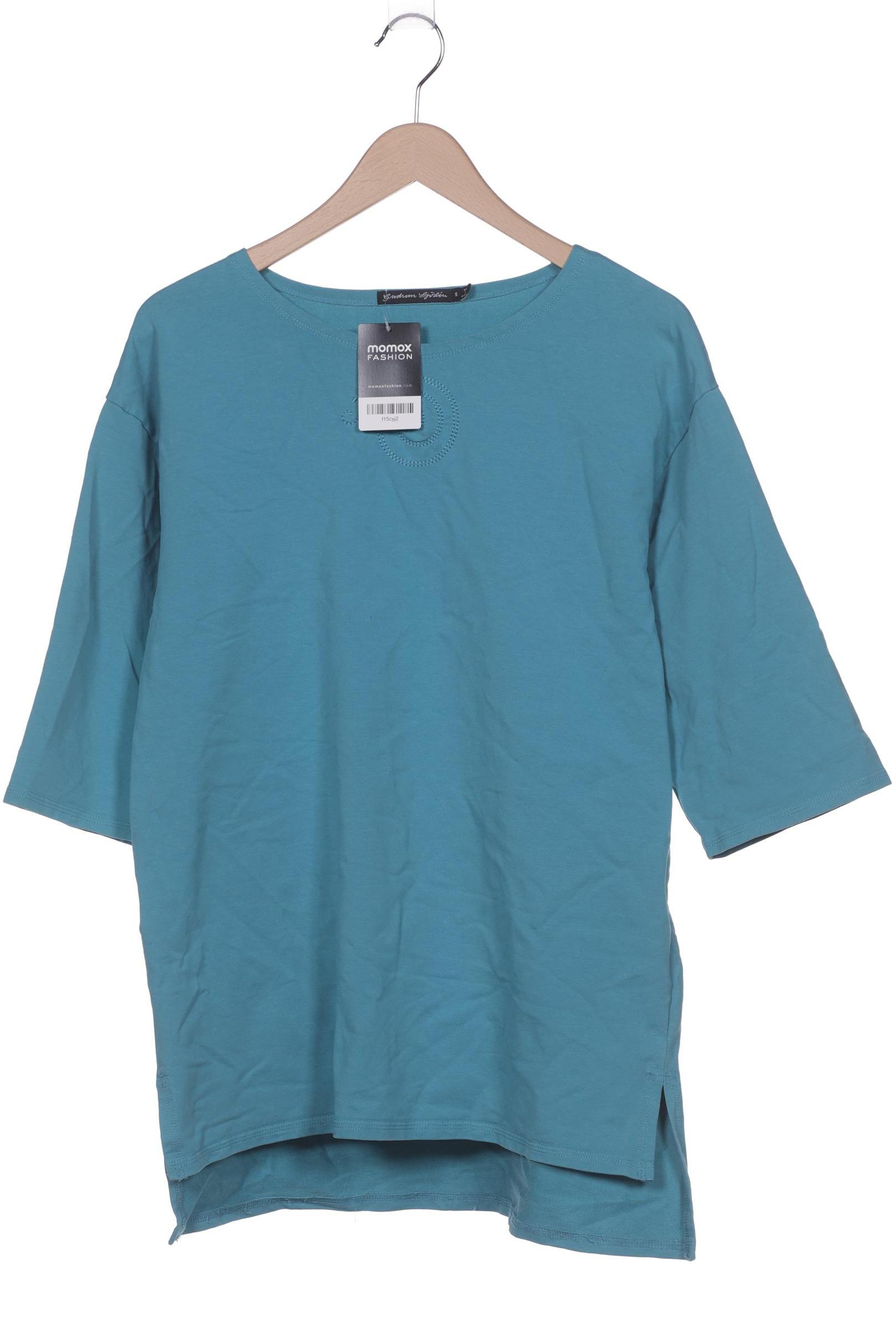 

Gudrun Sjödén Damen Langarmshirt, blau, Gr. 36