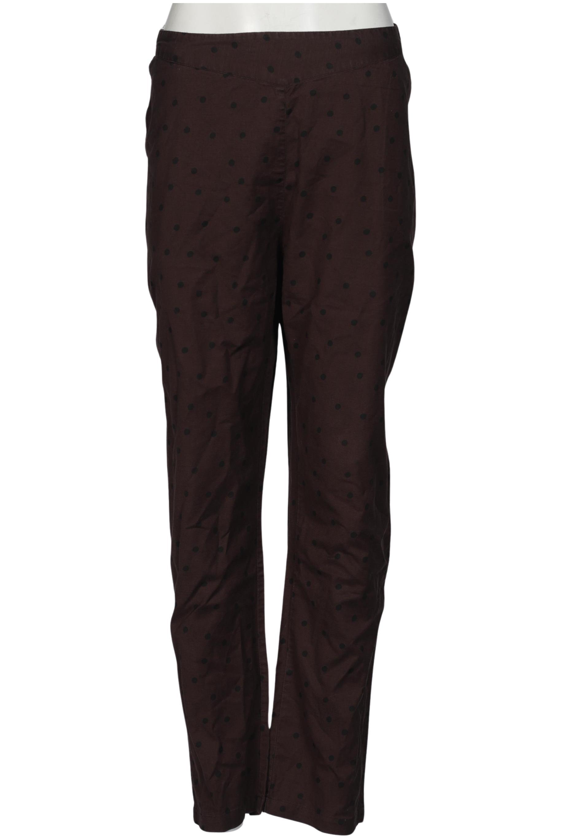 

Gudrun Sjödén Damen Stoffhose, braun, Gr. 0