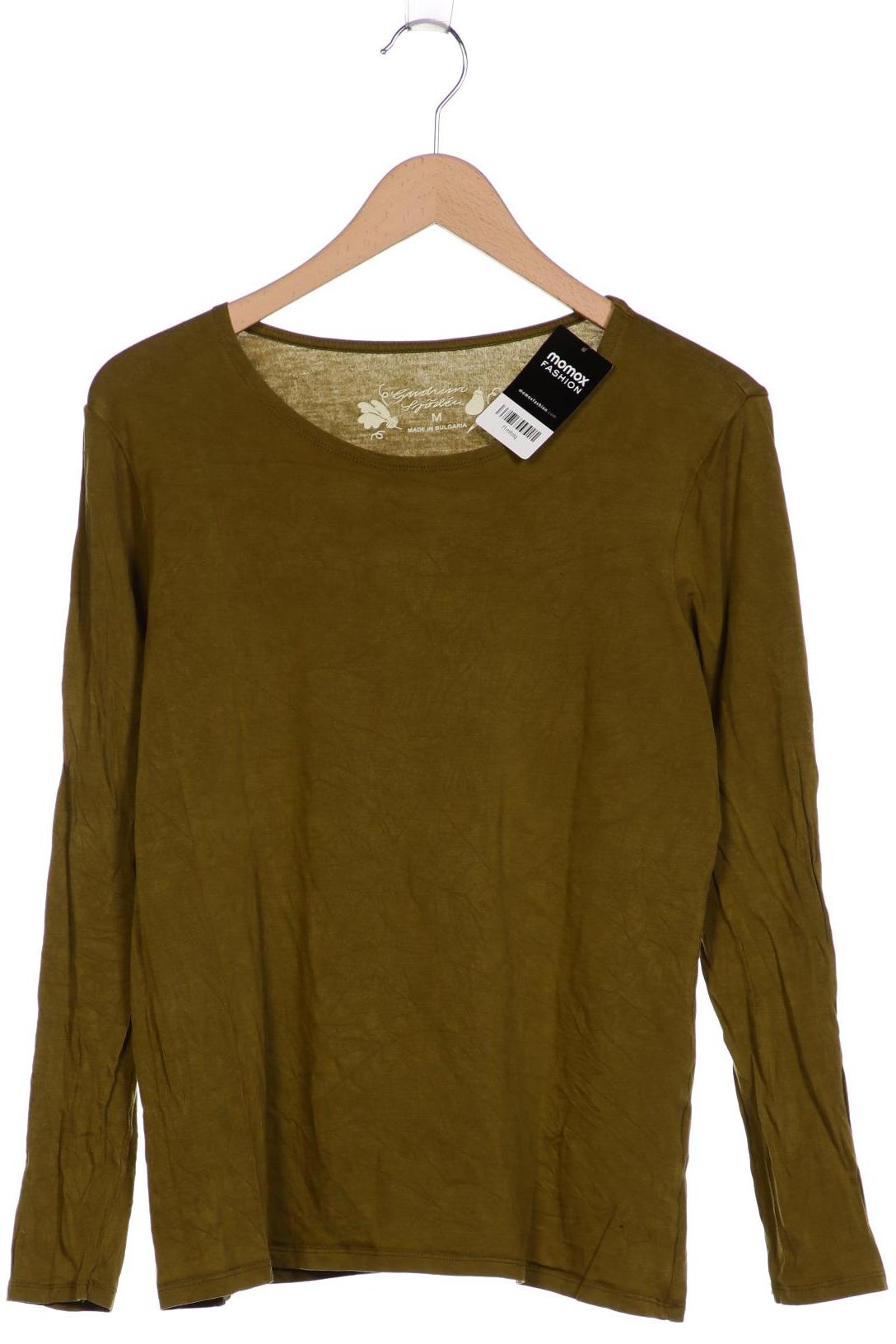 

Gudrun Sjödén Damen Langarmshirt, grün, Gr. 38