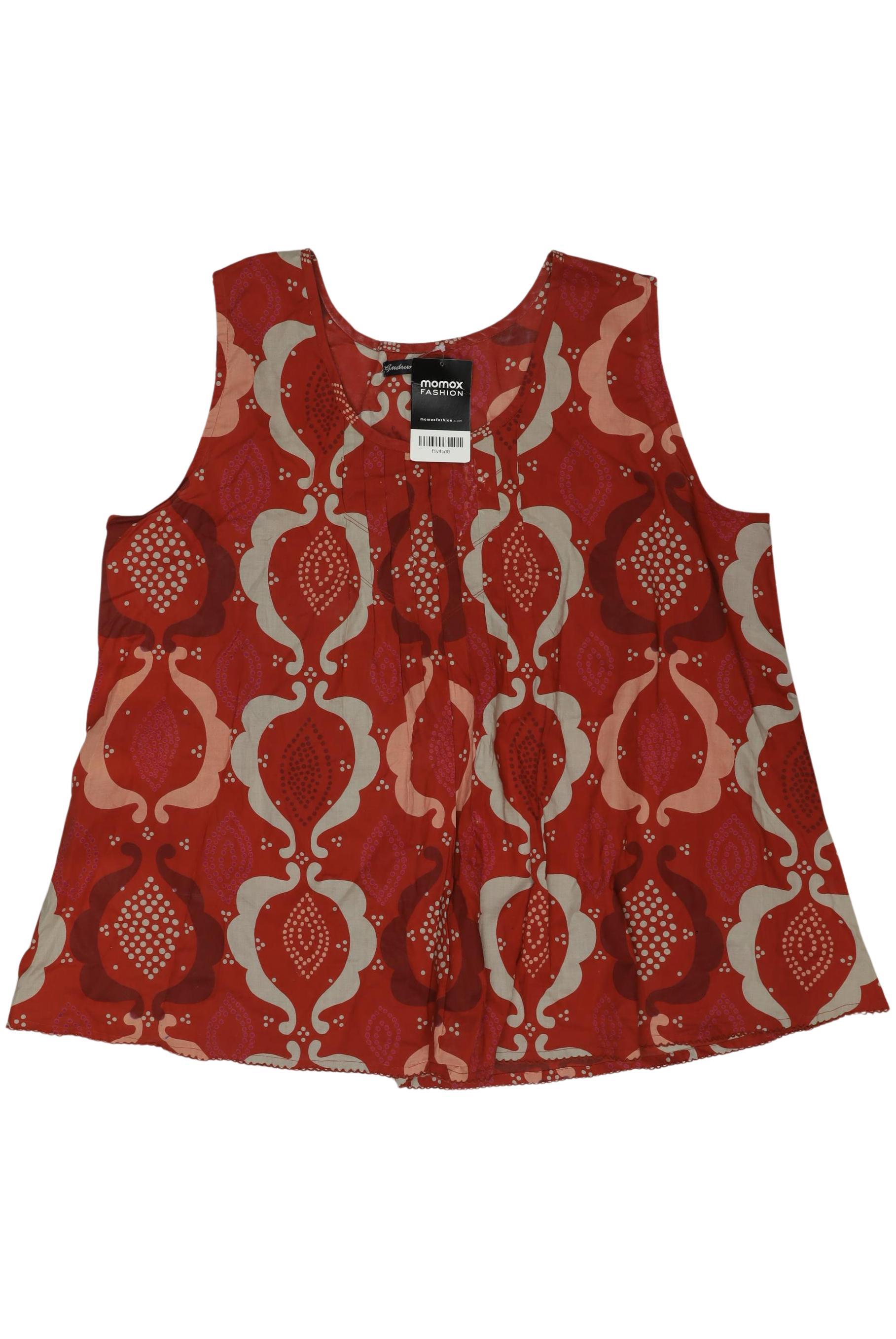 

Gudrun Sjödén Damen Top, rot, Gr. 44