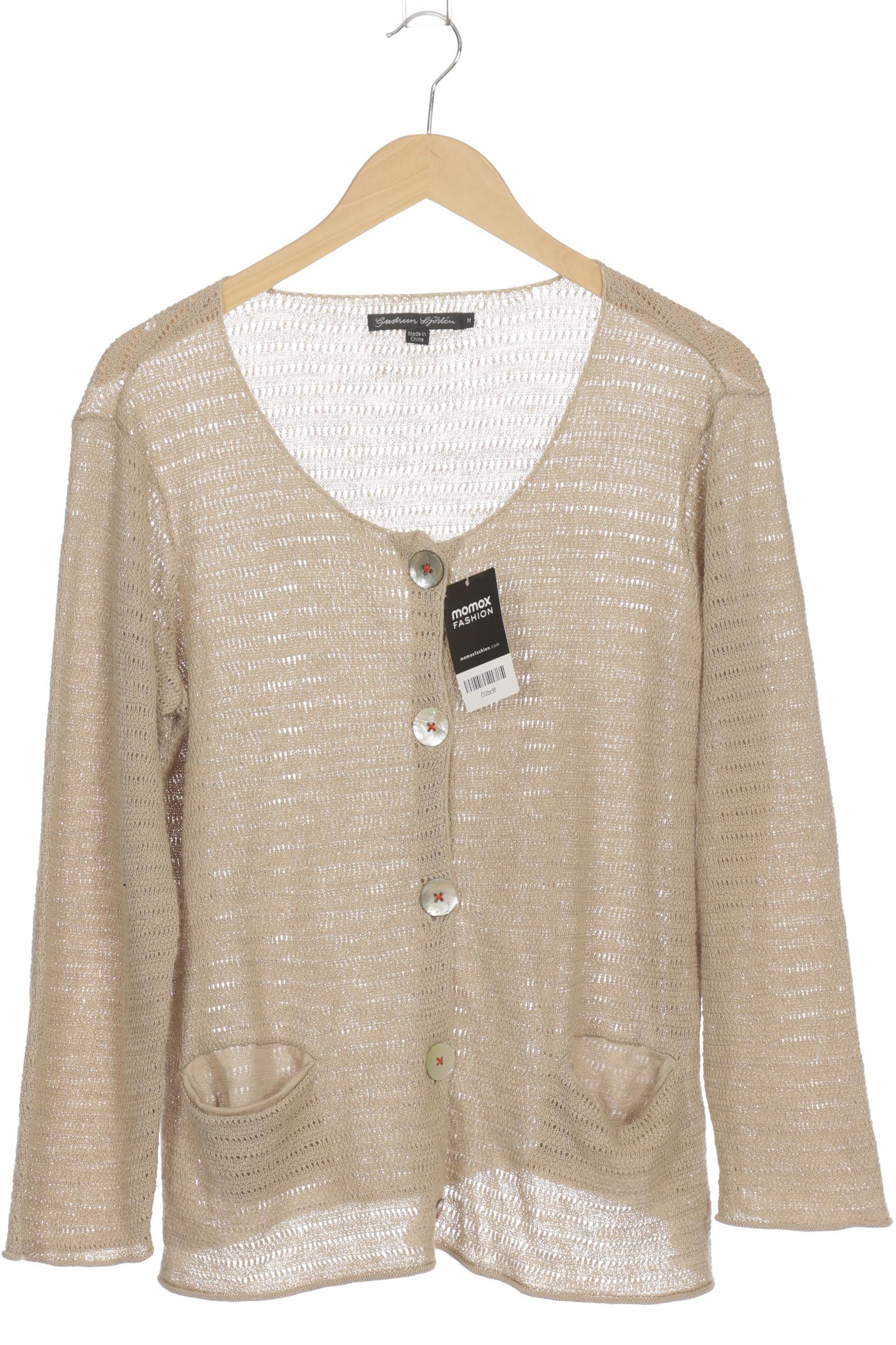 

Gudrun Sjödén Damen Strickjacke, beige, Gr. 38