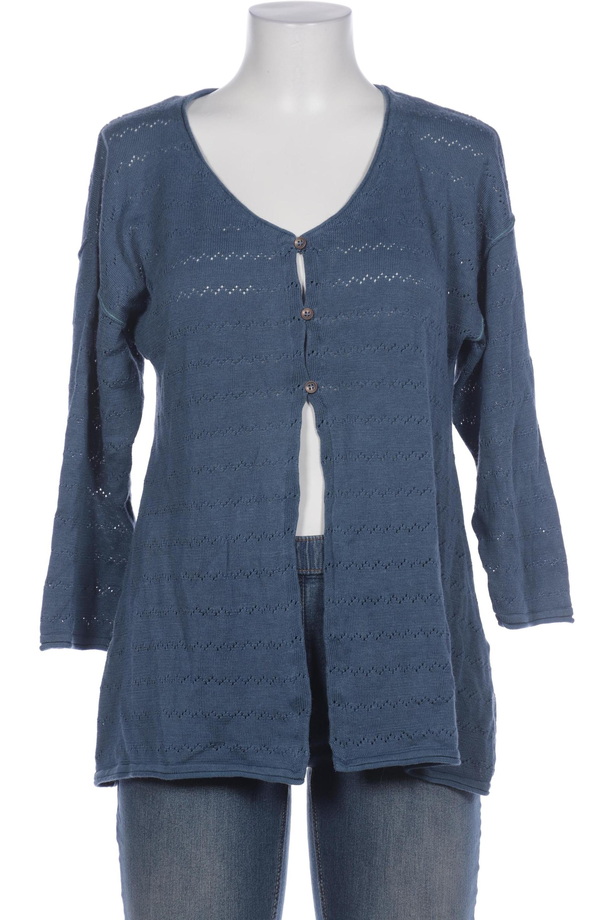 

Gudrun Sjödén Damen Strickjacke, blau, Gr. 38