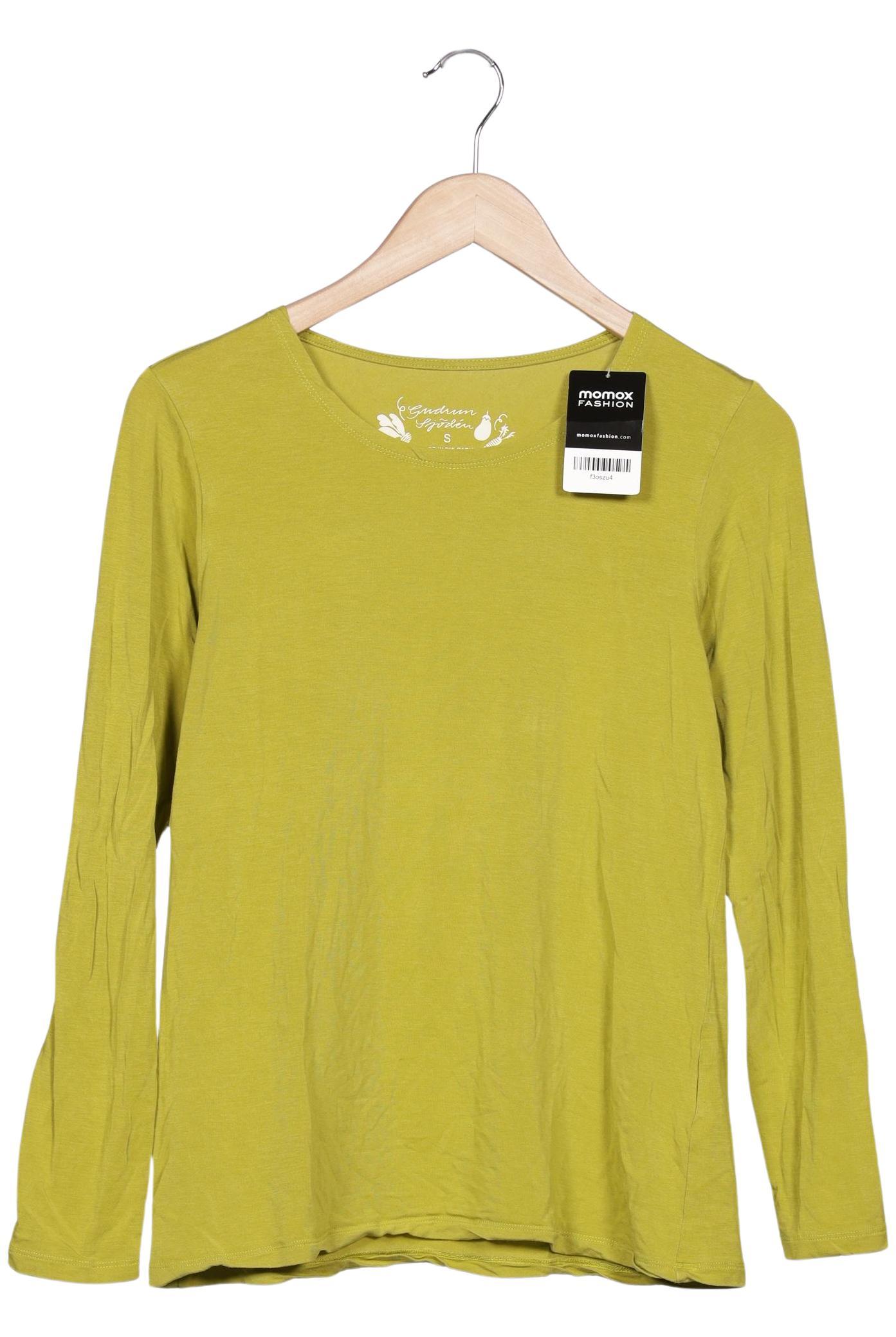 

Gudrun Sjödén Damen Langarmshirt, hellgrün, Gr. 36