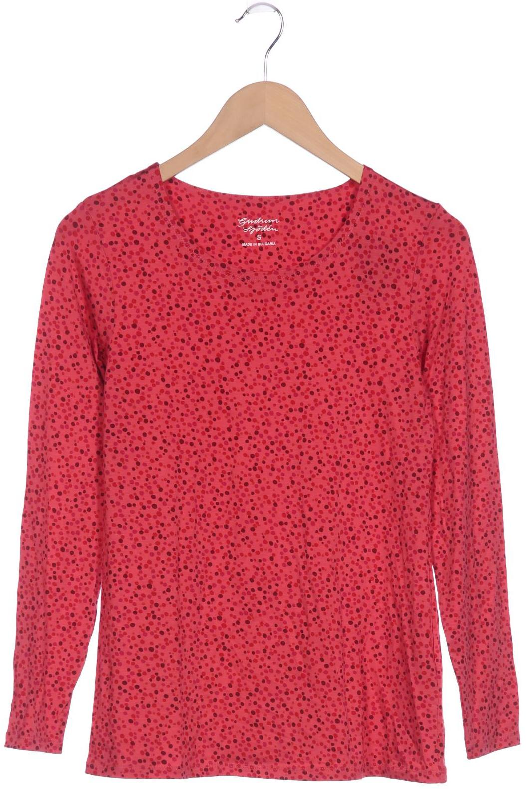 

Gudrun Sjödén Damen Langarmshirt, rot, Gr. 36