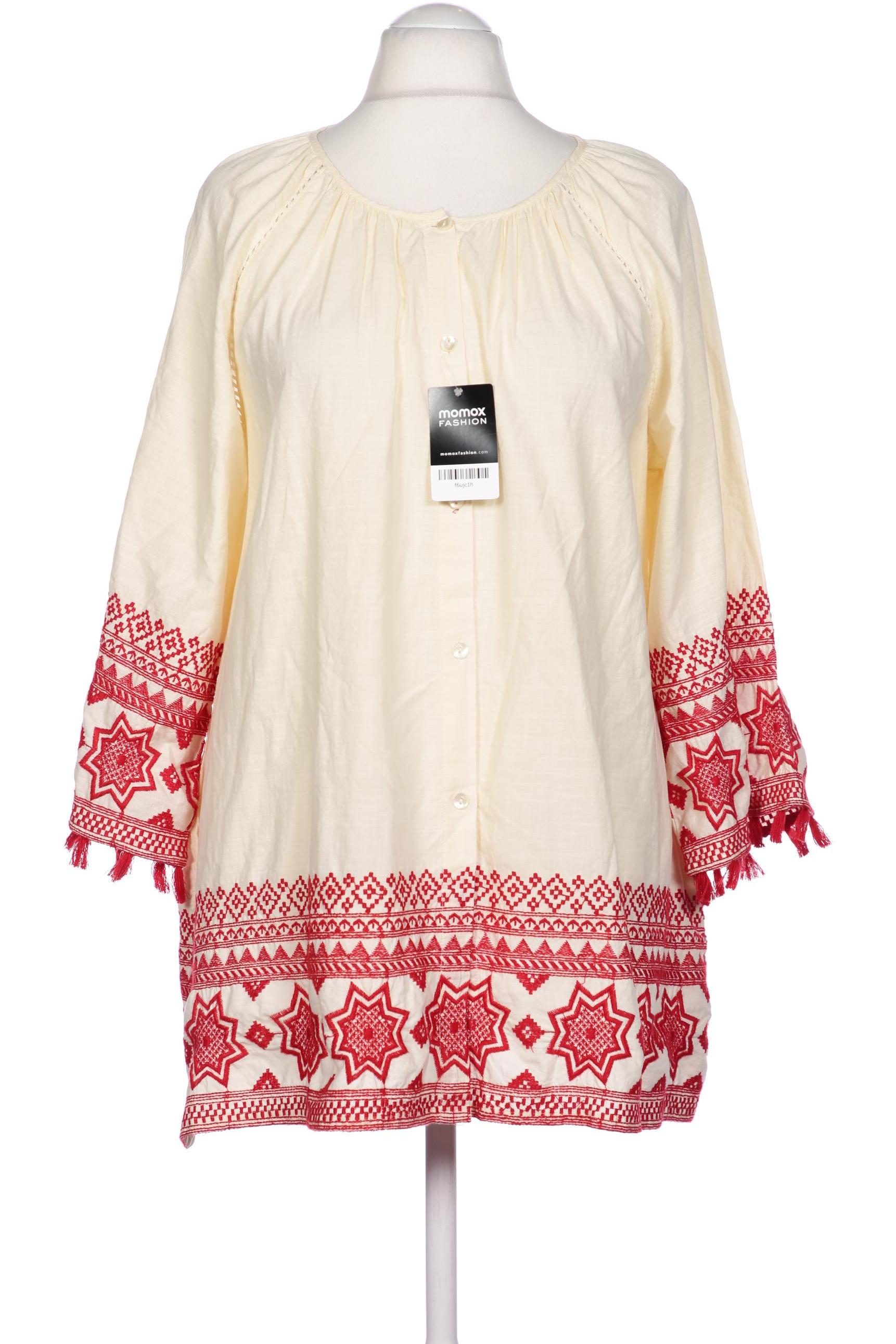 

Gudrun Sjödén Damen Bluse, cremeweiß, Gr. 44