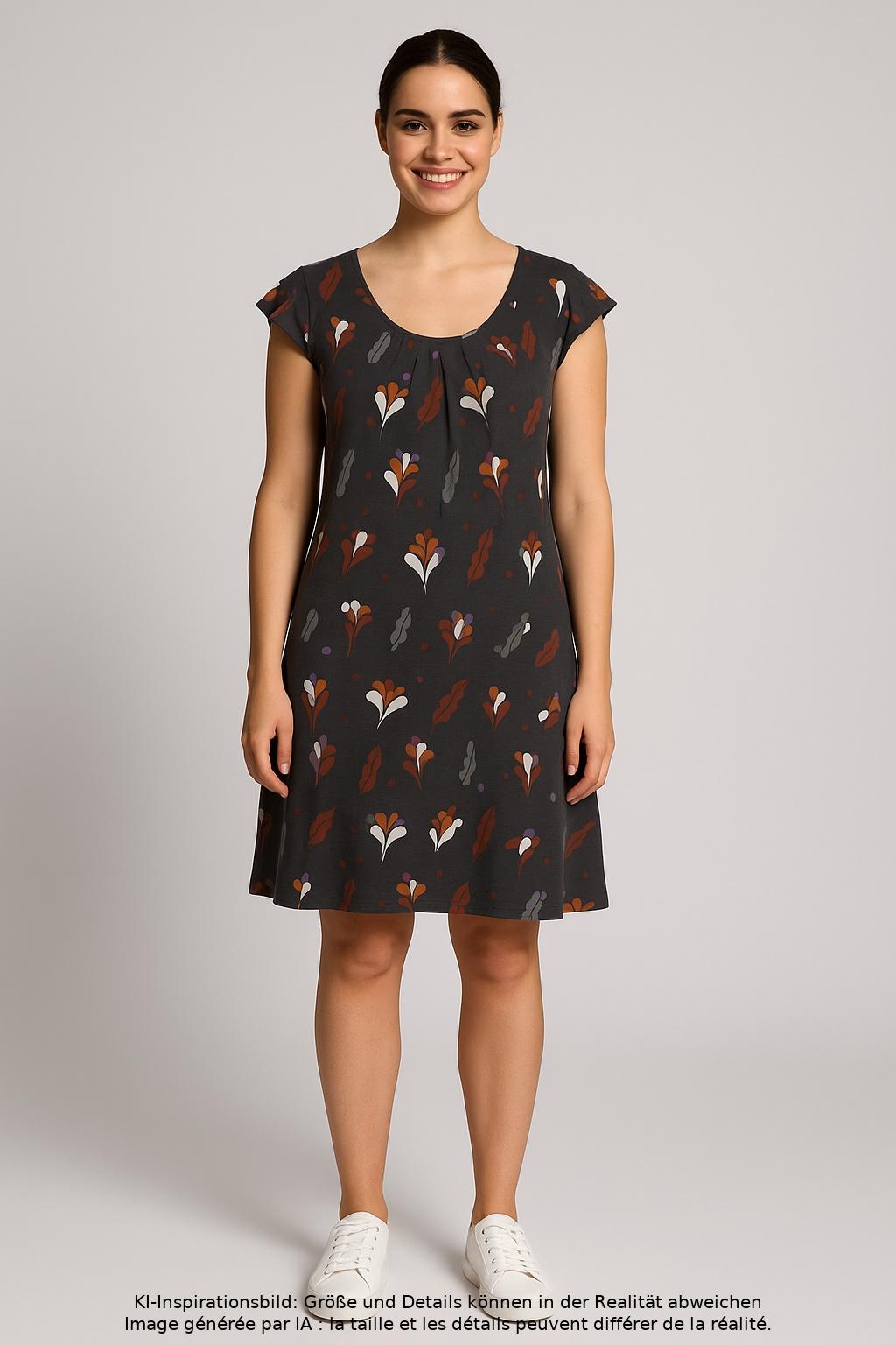 

Gudrun Sjödén Damen Kleid, grau, Gr. 38