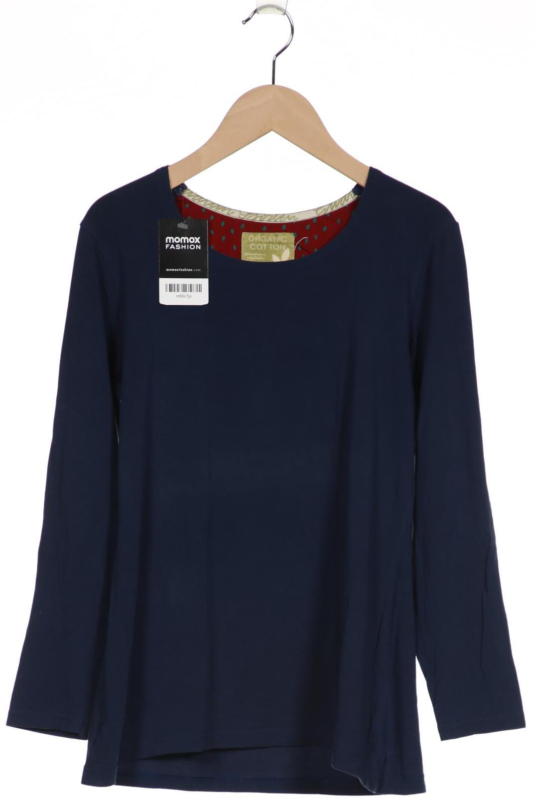 

Gudrun Sjödén Damen Langarmshirt, marineblau
