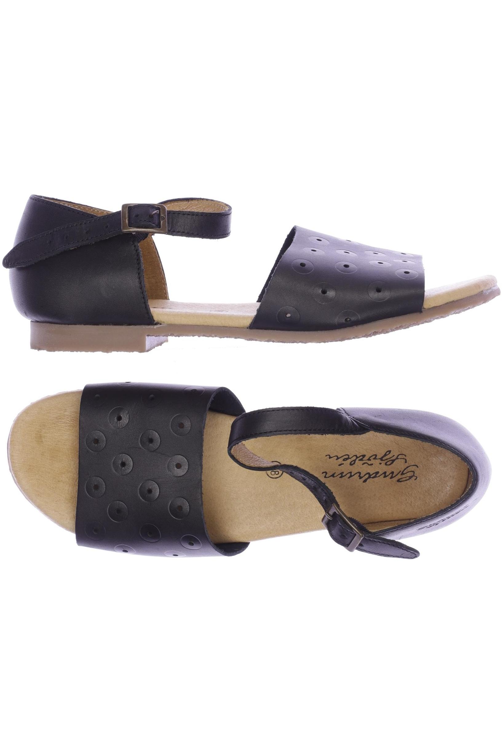 

Gudrun Sjödén Damen Sandale, schwarz, Gr. 38