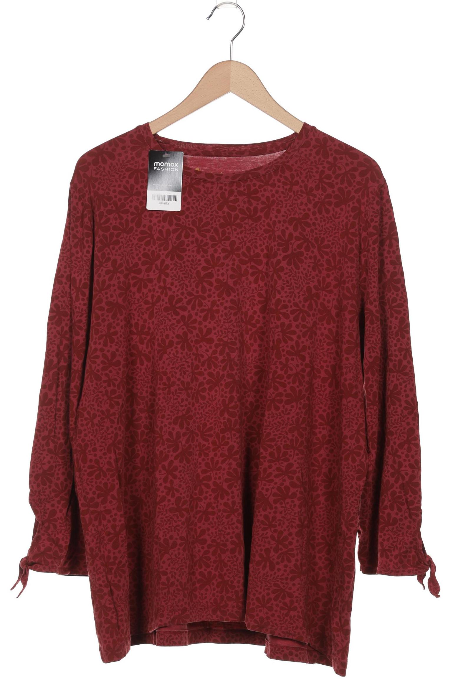 

Gudrun Sjödén Damen Langarmshirt, rot, Gr. 46