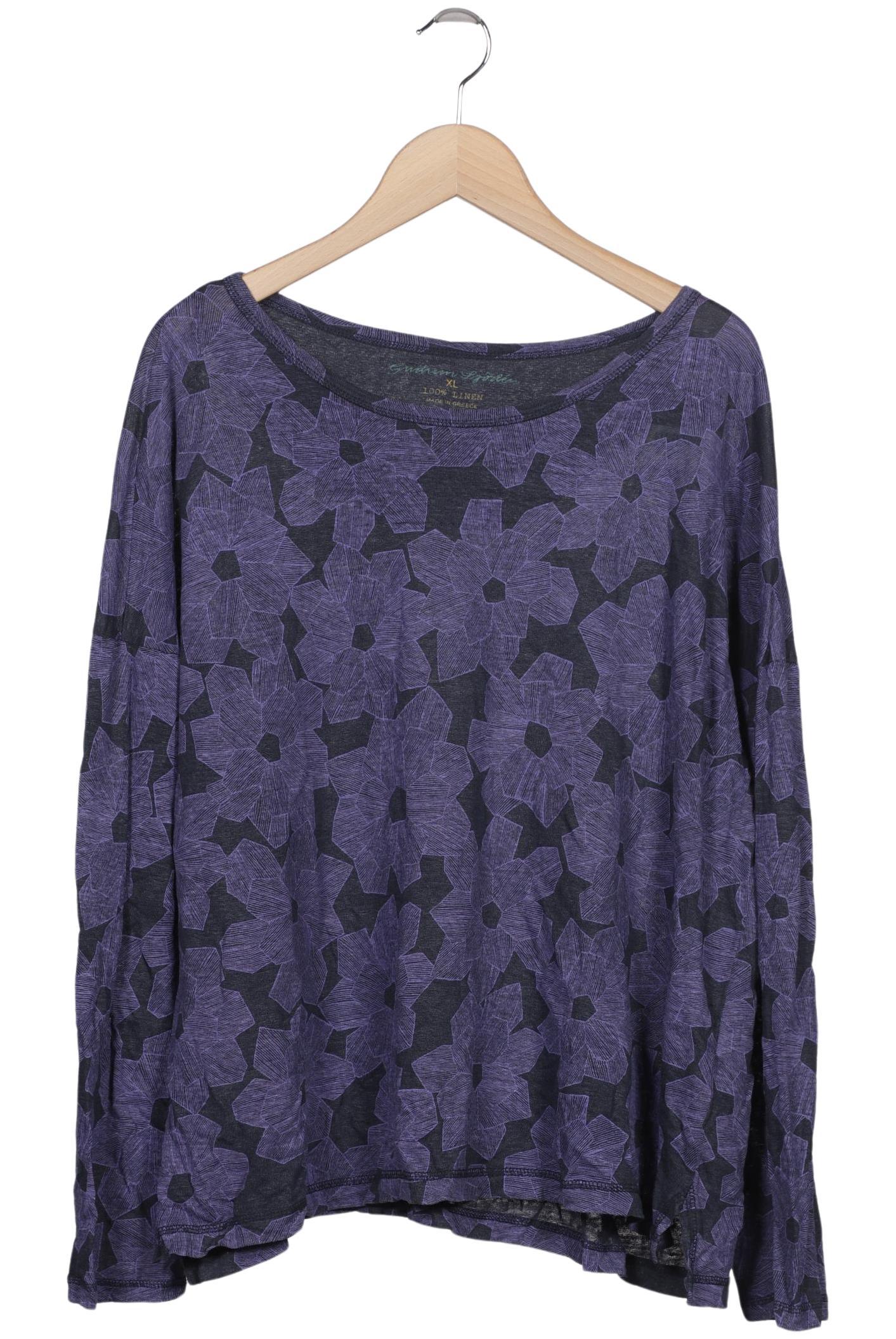 

Gudrun Sjödén Damen Langarmshirt, flieder, Gr. 44