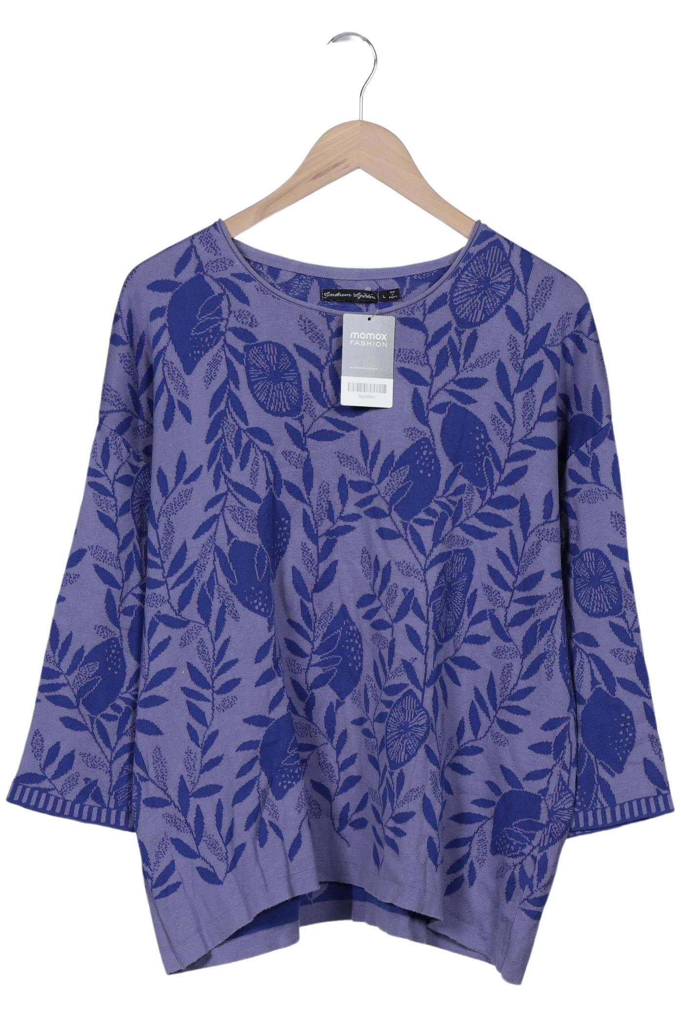 

Gudrun Sjödén Damen Pullover, blau, Gr. 42