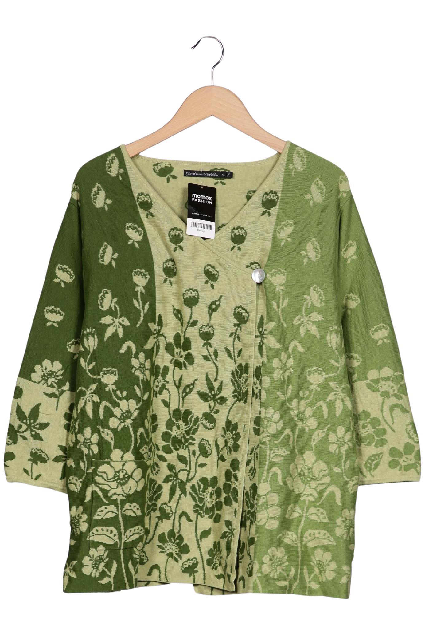 

Gudrun Sjödén Damen Strickjacke, grün, Gr. 44