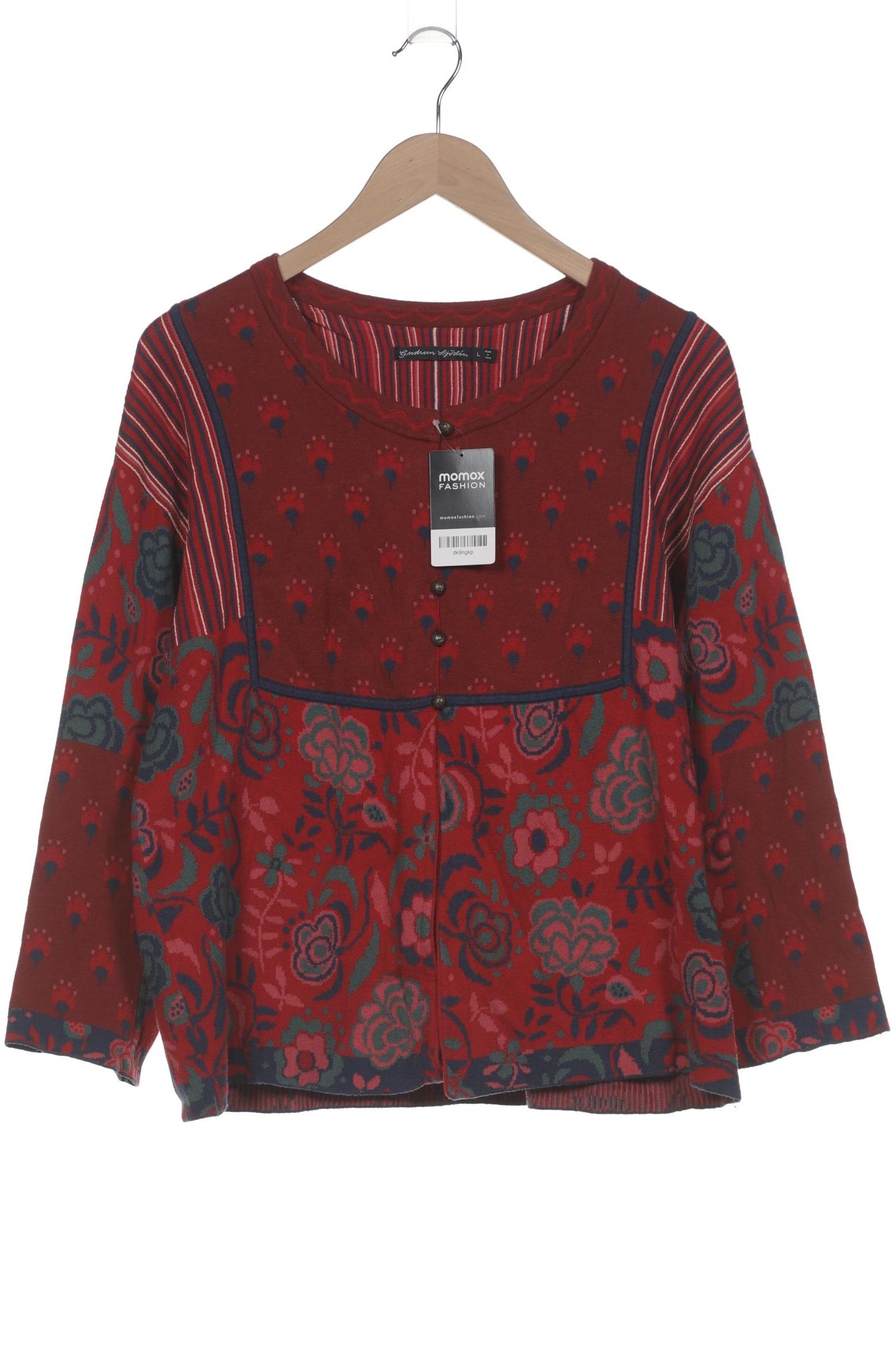 

Gudrun Sjödén Damen Strickjacke, rot, Gr. 42