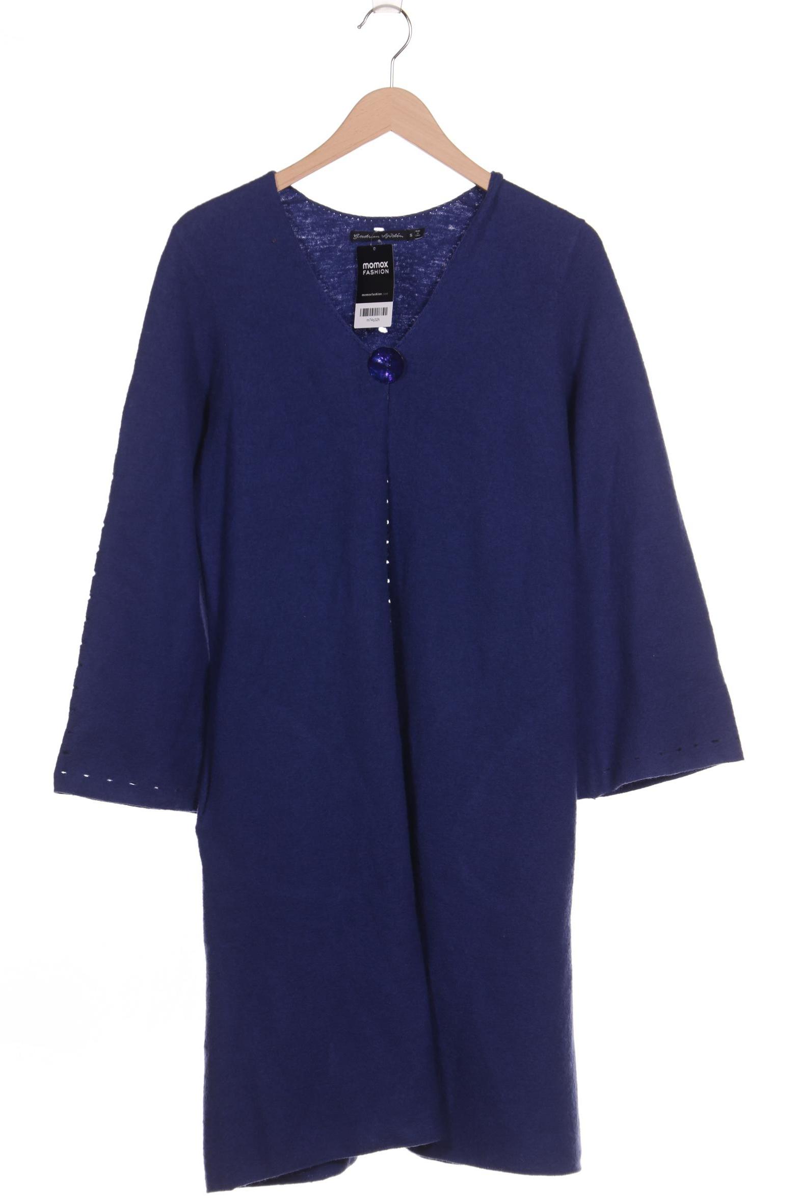 

Gudrun Sjödén Damen Strickjacke, blau, Gr. 36