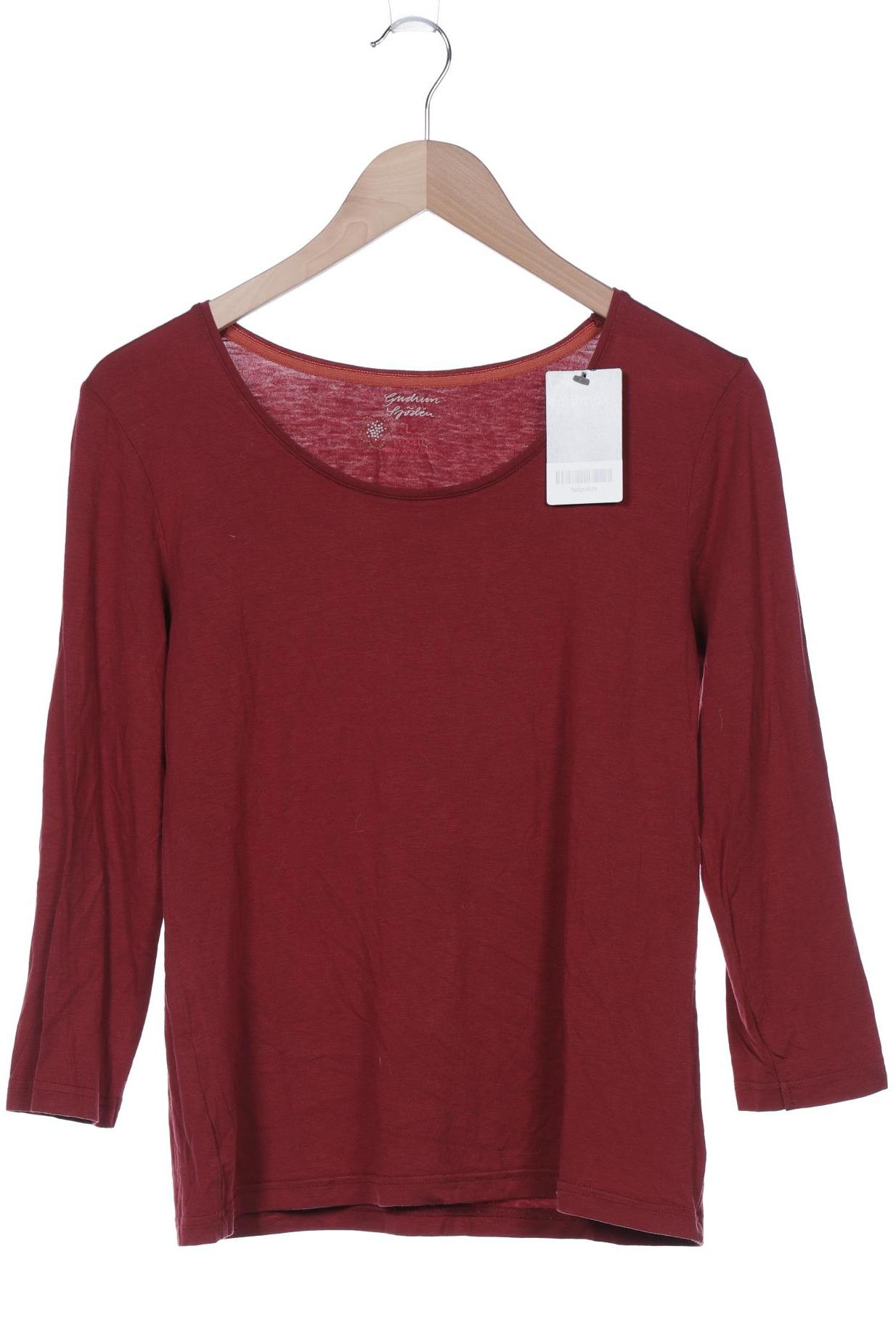

Gudrun Sjödén Damen Langarmshirt, bordeaux, Gr. 42