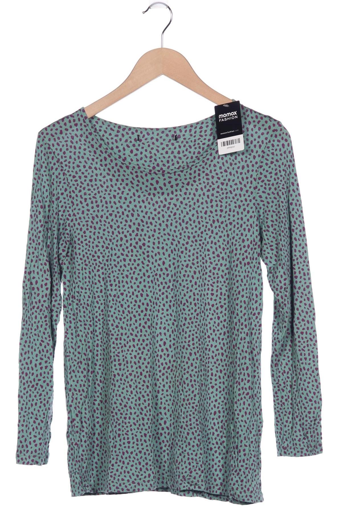 

Gudrun Sjödén Damen Langarmshirt, türkis, Gr. 36