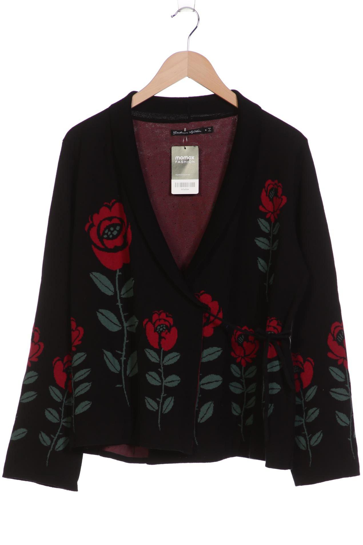 

Gudrun Sjödén Damen Strickjacke, schwarz, Gr. 38