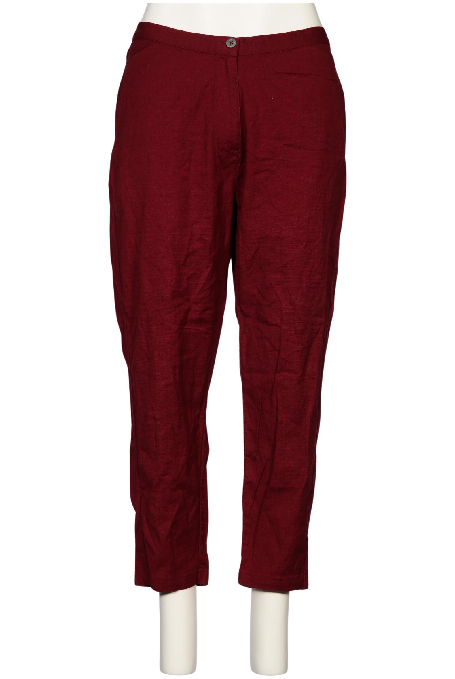 

Gudrun Sjödén Damen Stoffhose, rot, Gr. 0