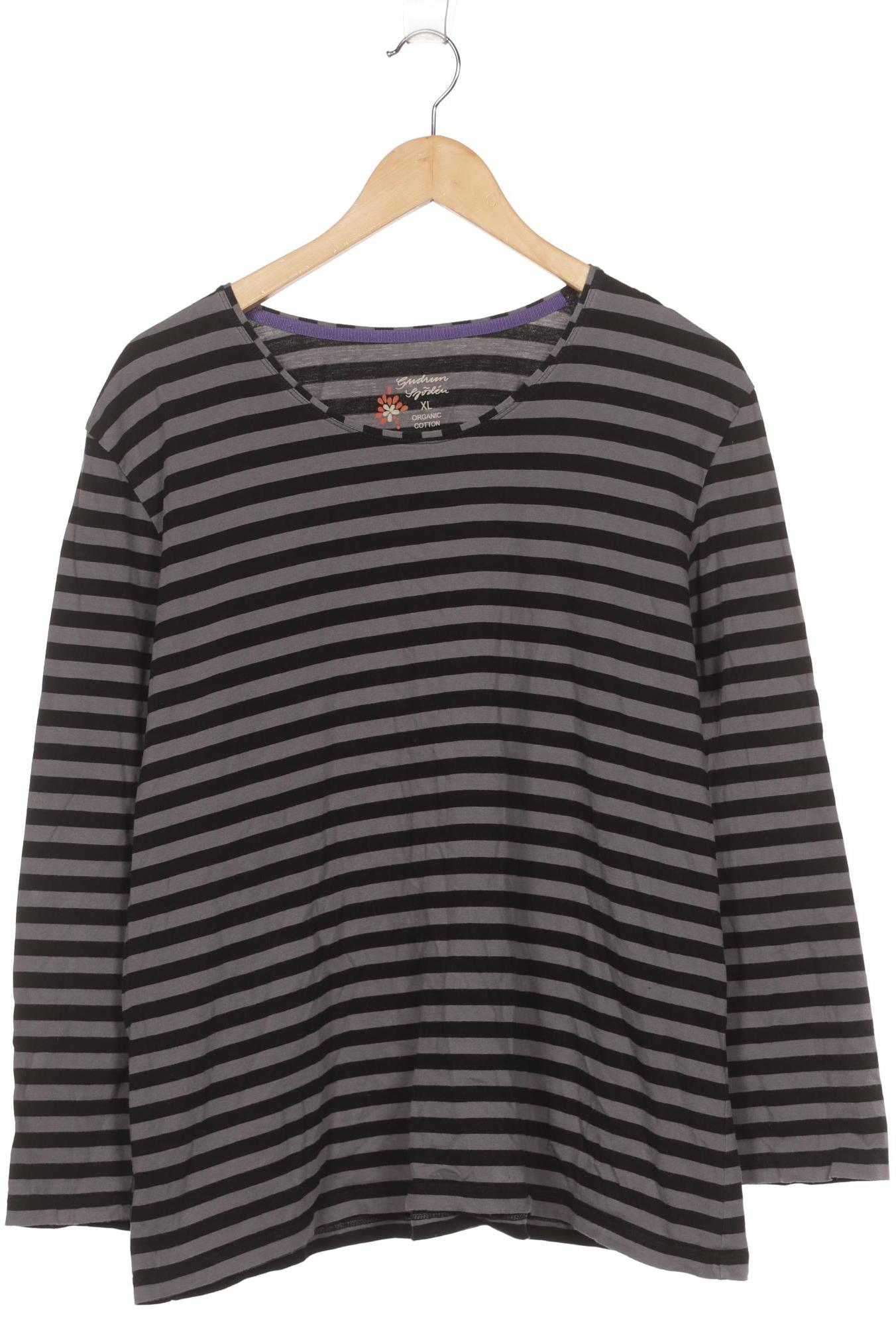 

Gudrun Sjödén Damen Langarmshirt, schwarz, Gr. 44