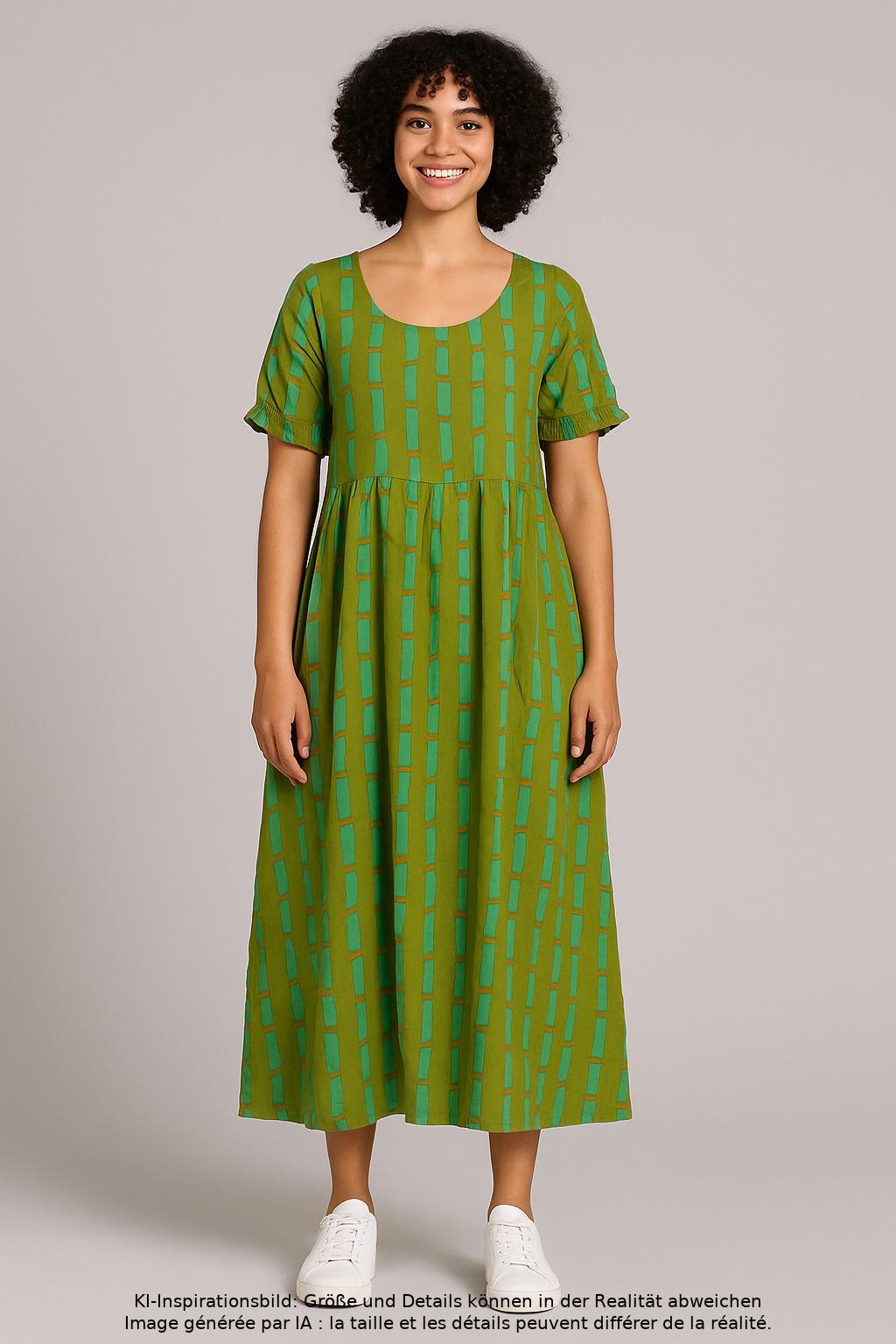 

Gudrun Sjödén Damen Kleid, grün, Gr. 36