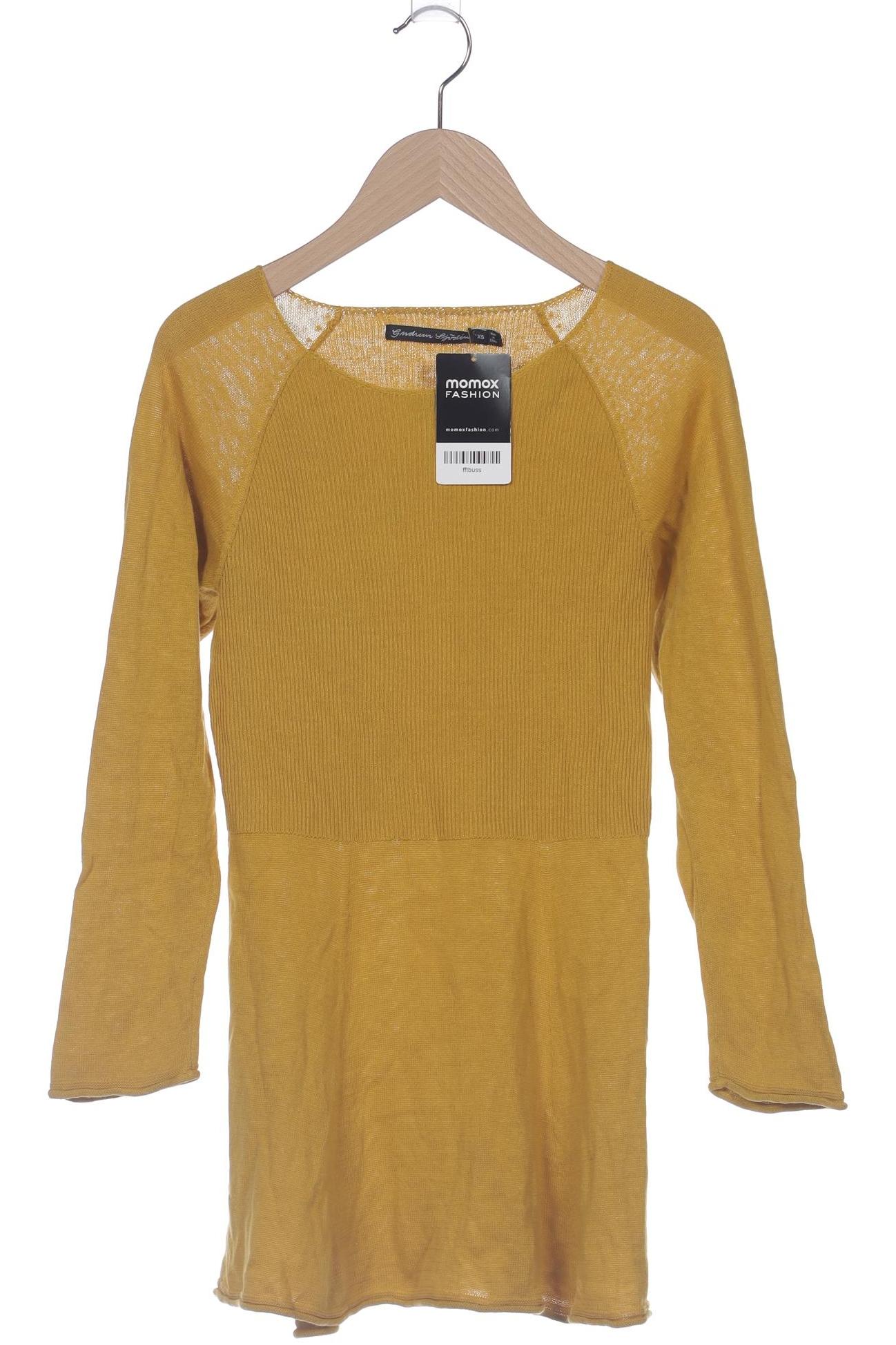 

Gudrun Sjödén Damen Langarmshirt, gelb, Gr. 34