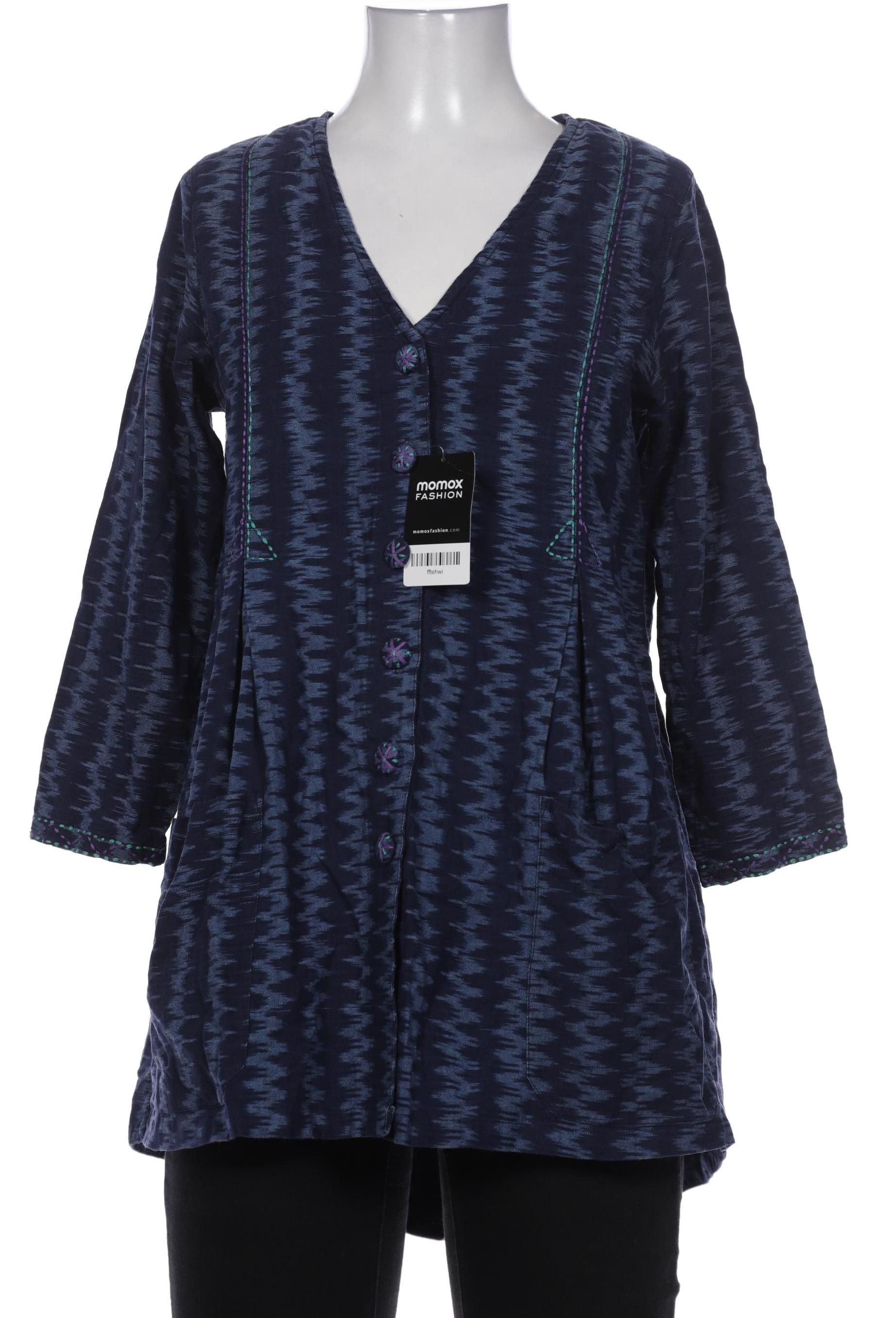 

Gudrun Sjödén Damen Bluse, marineblau, Gr. 36