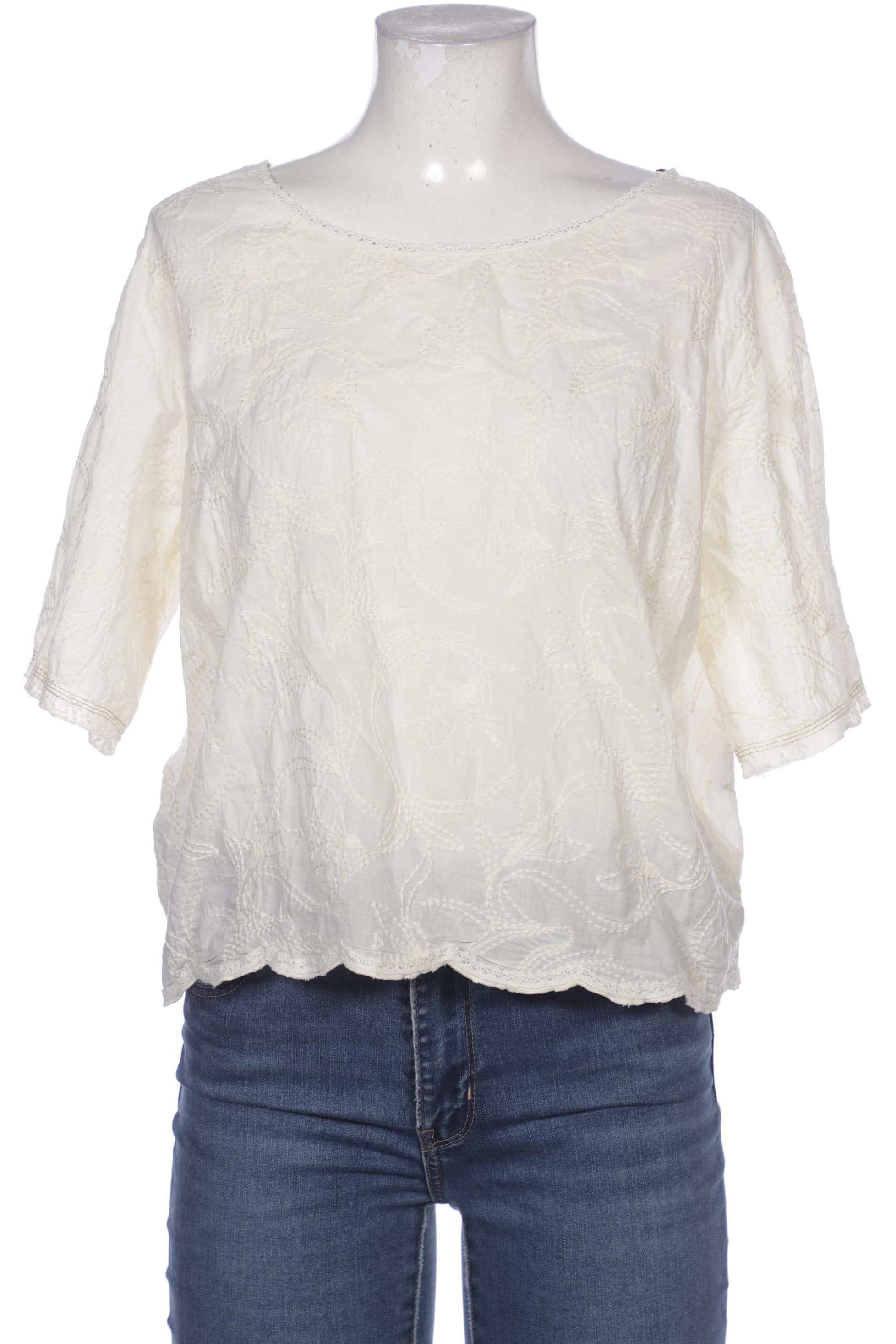 

Gudrun Sjödén Damen Bluse, cremeweiß, Gr. 42