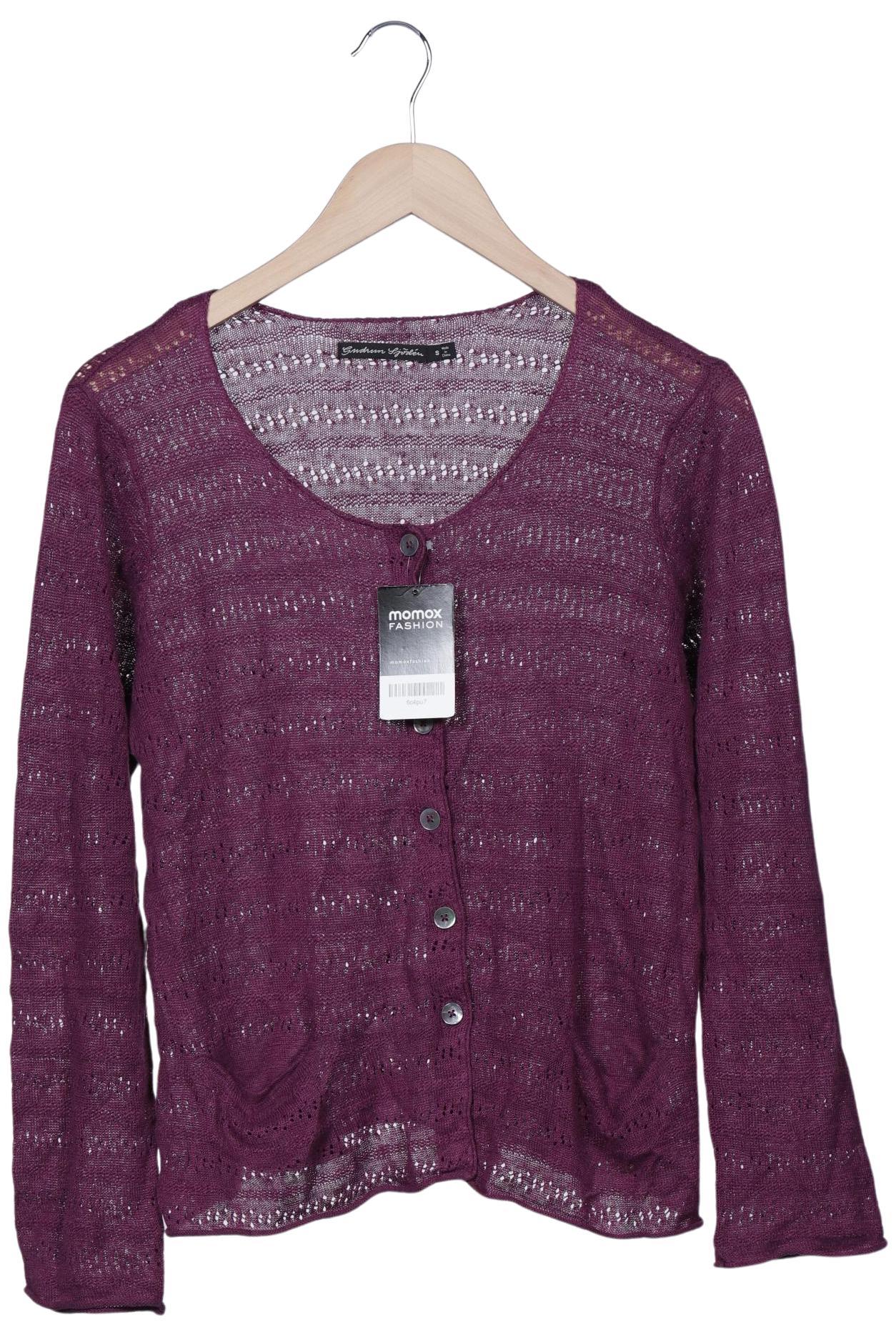 

Gudrun Sjödén Damen Strickjacke, flieder, Gr. 36