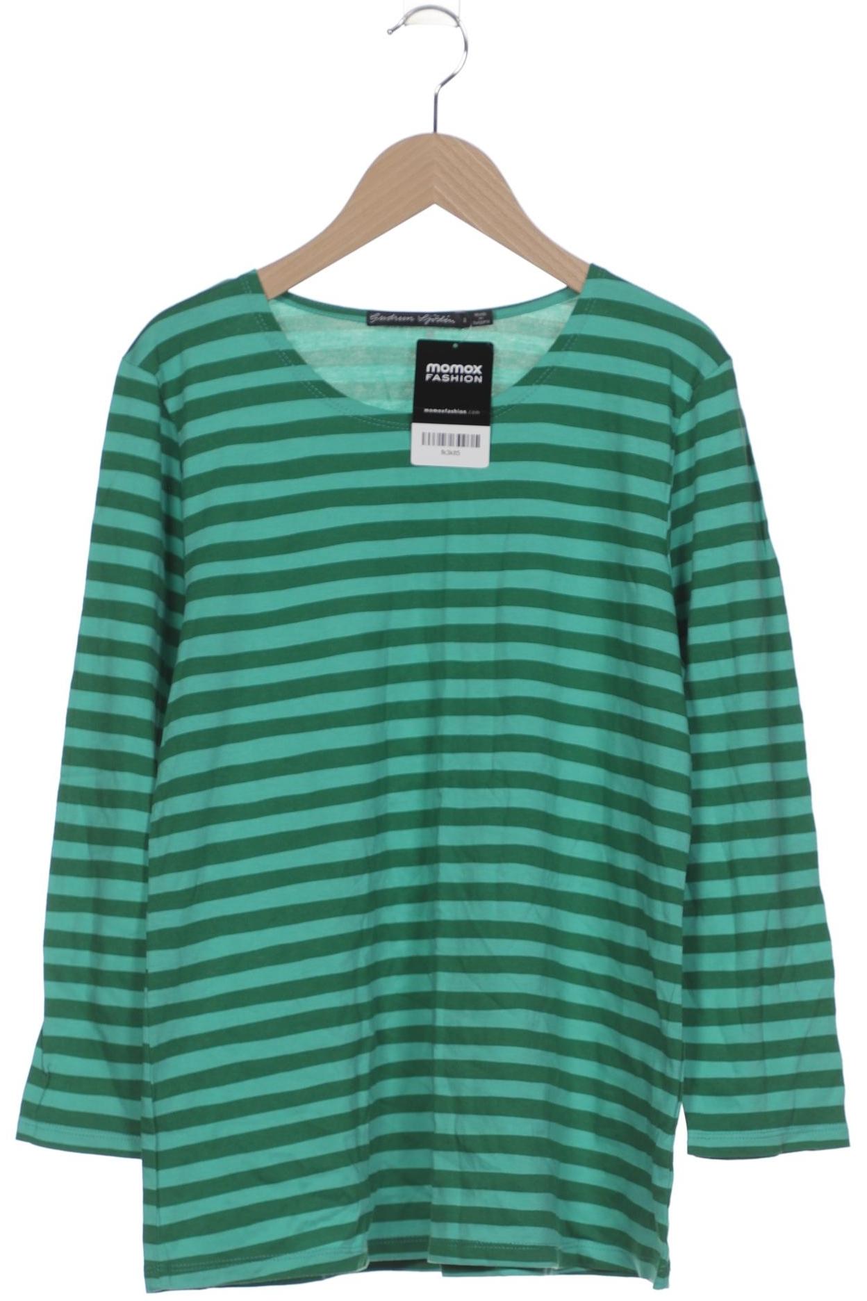 

Gudrun Sjödén Damen Langarmshirt, grün, Gr. 38