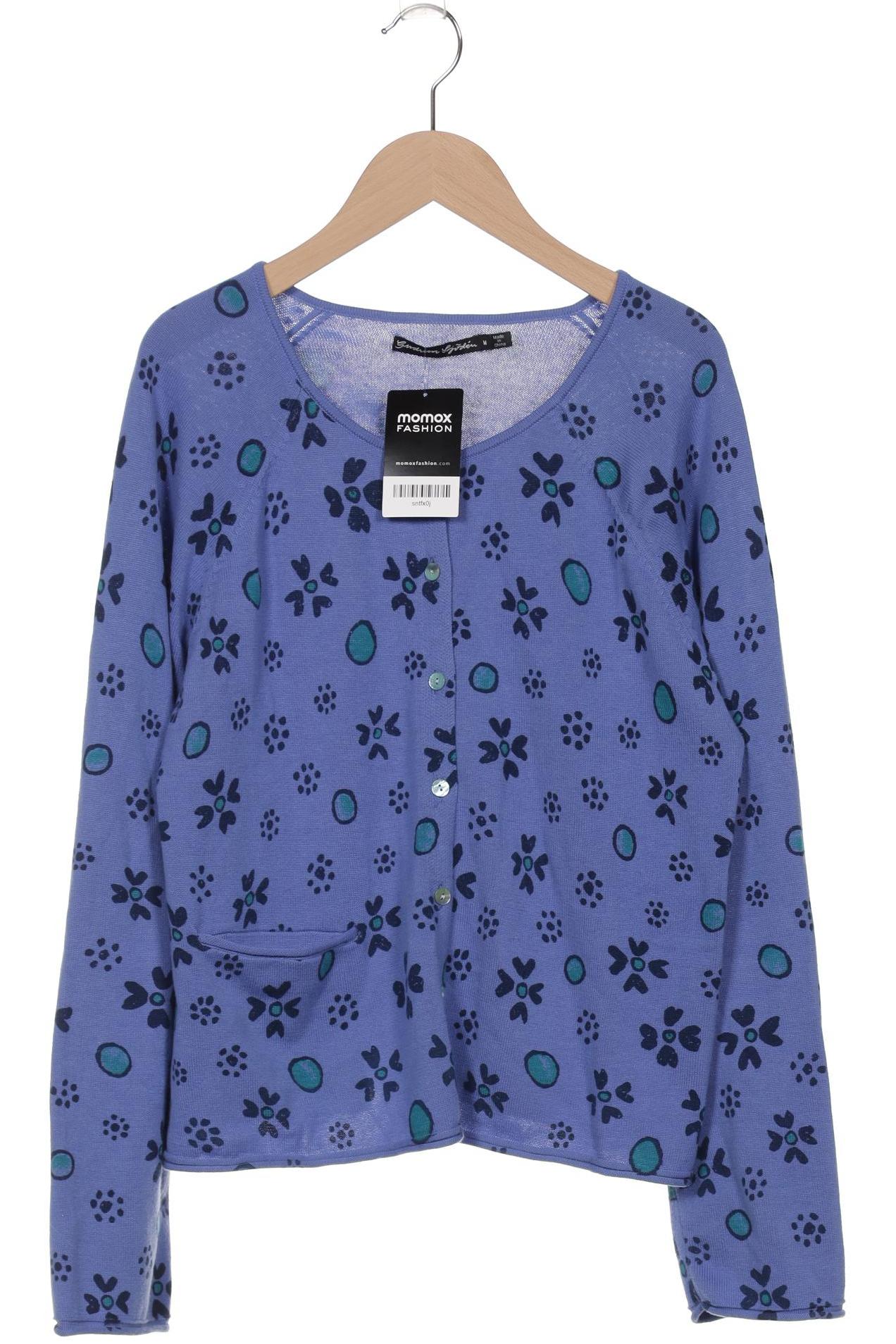 

Gudrun Sjödén Damen Strickjacke, blau, Gr. 38