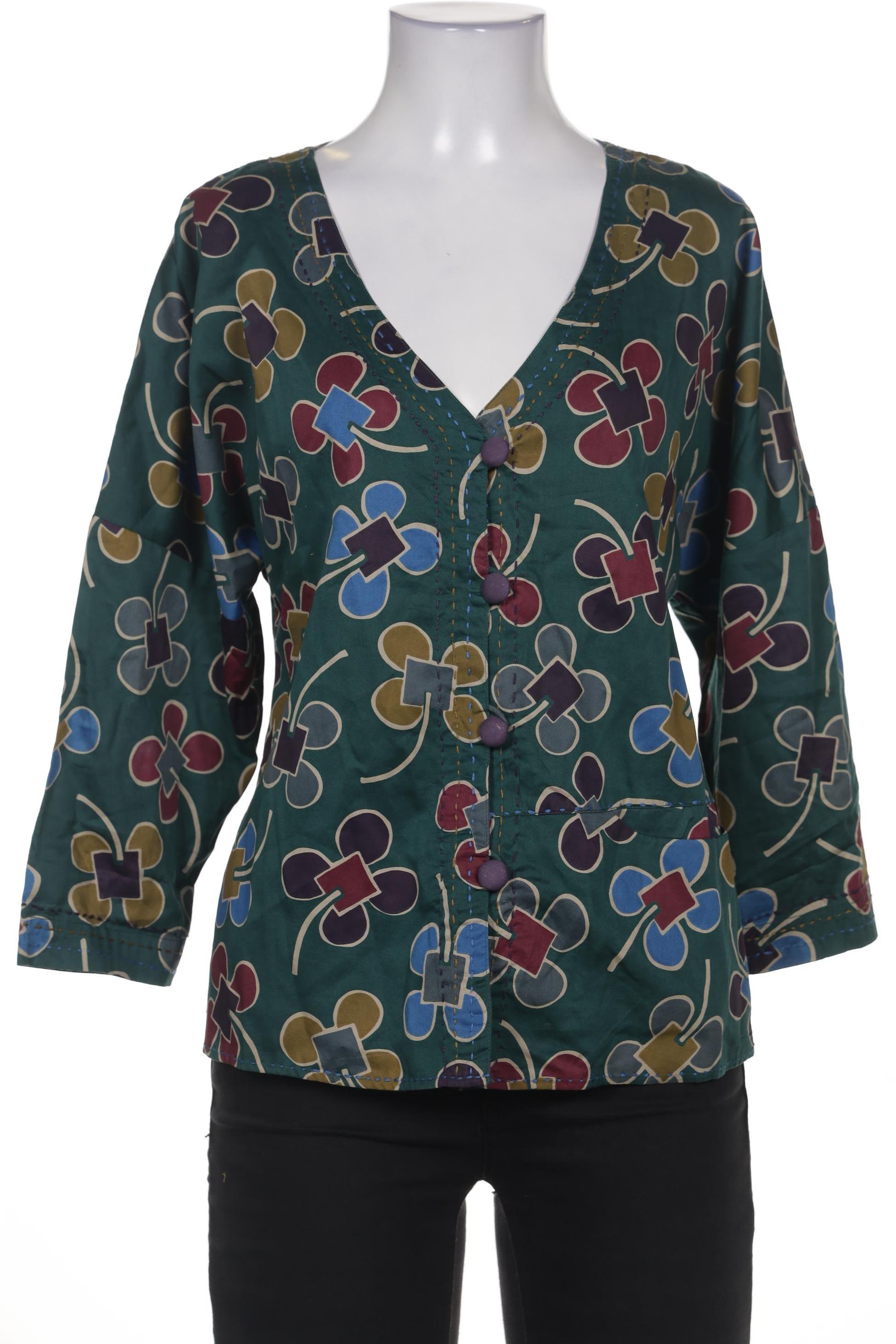 

Gudrun Sjödén Damen Bluse, grün, Gr. 34