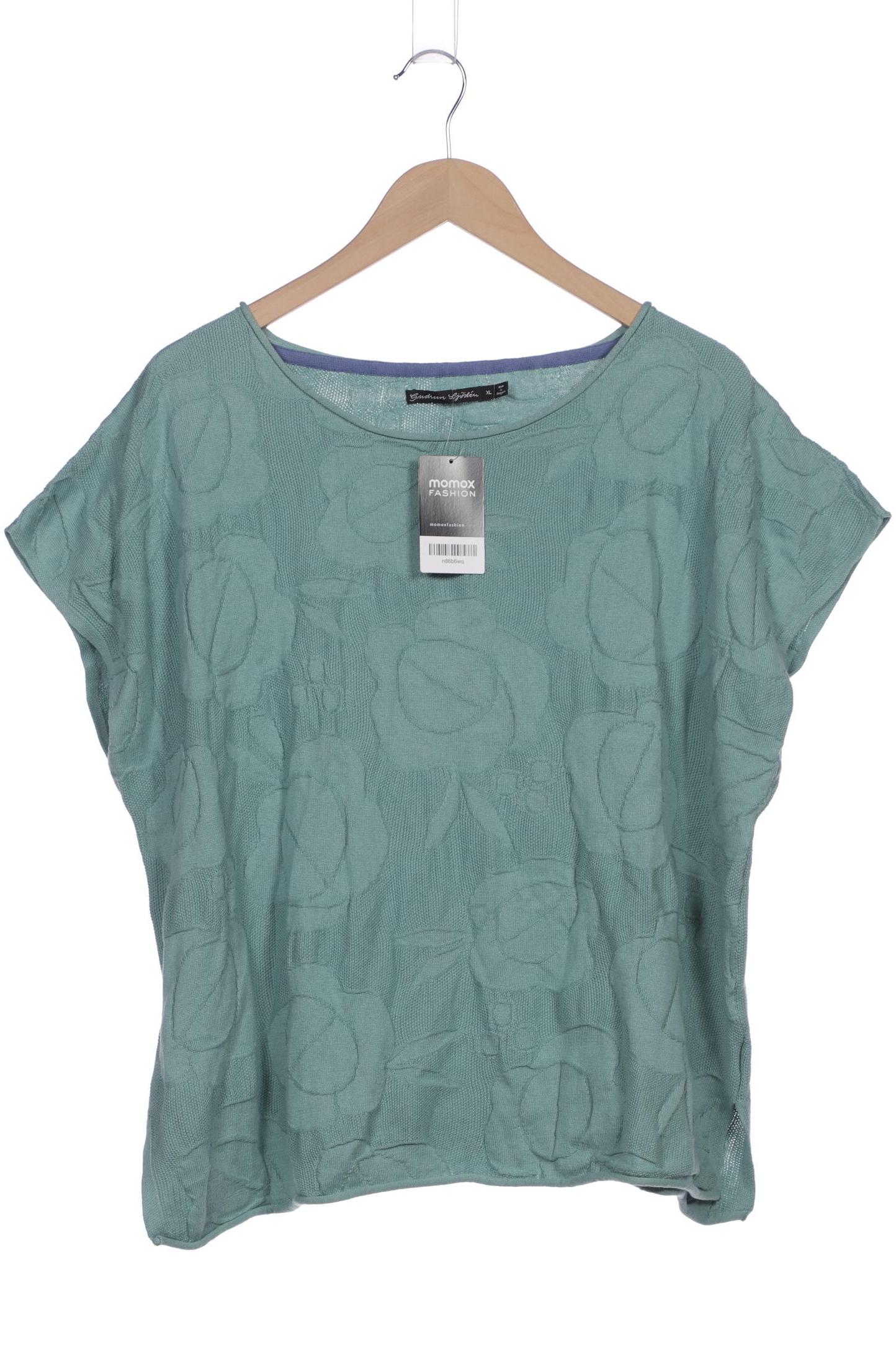 

Gudrun Sjödén Damen Pullover, türkis, Gr. 44