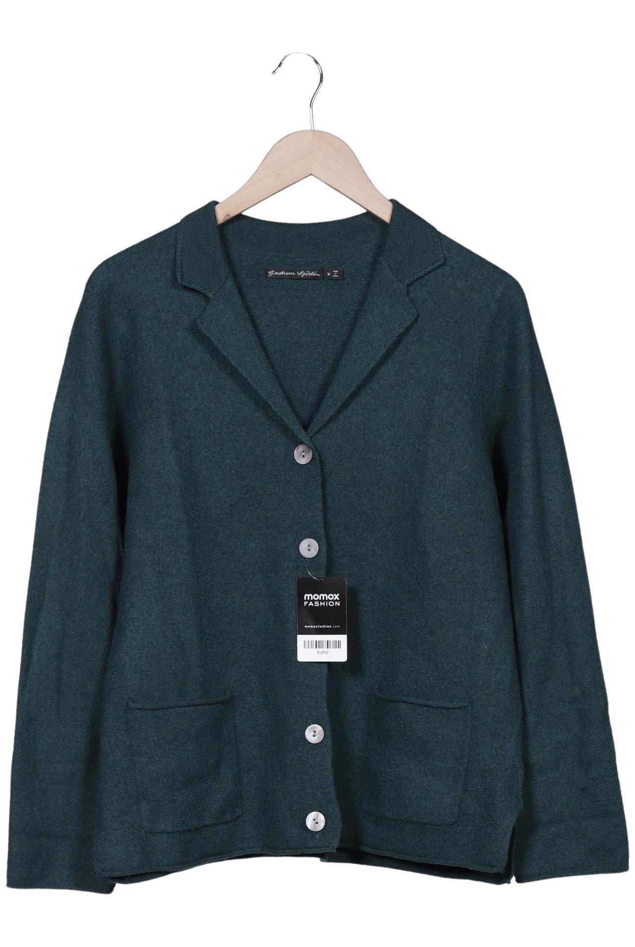 

Gudrun Sjödén Damen Strickjacke, türkis, Gr. 38