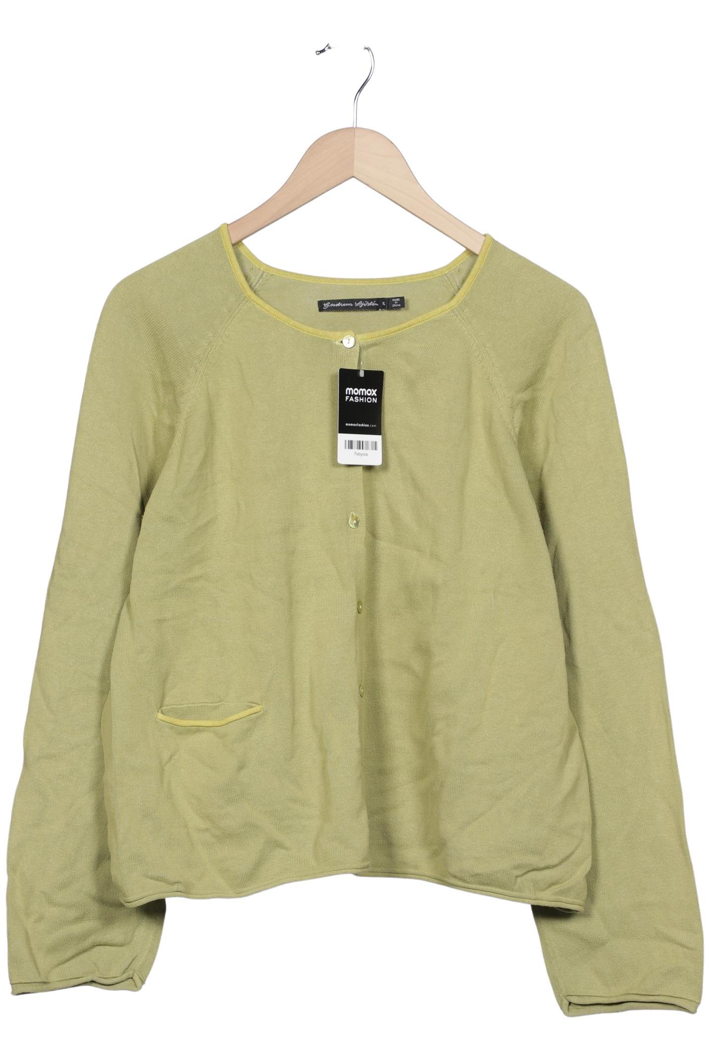 

Gudrun Sjödén Damen Strickjacke, grün, Gr. 44