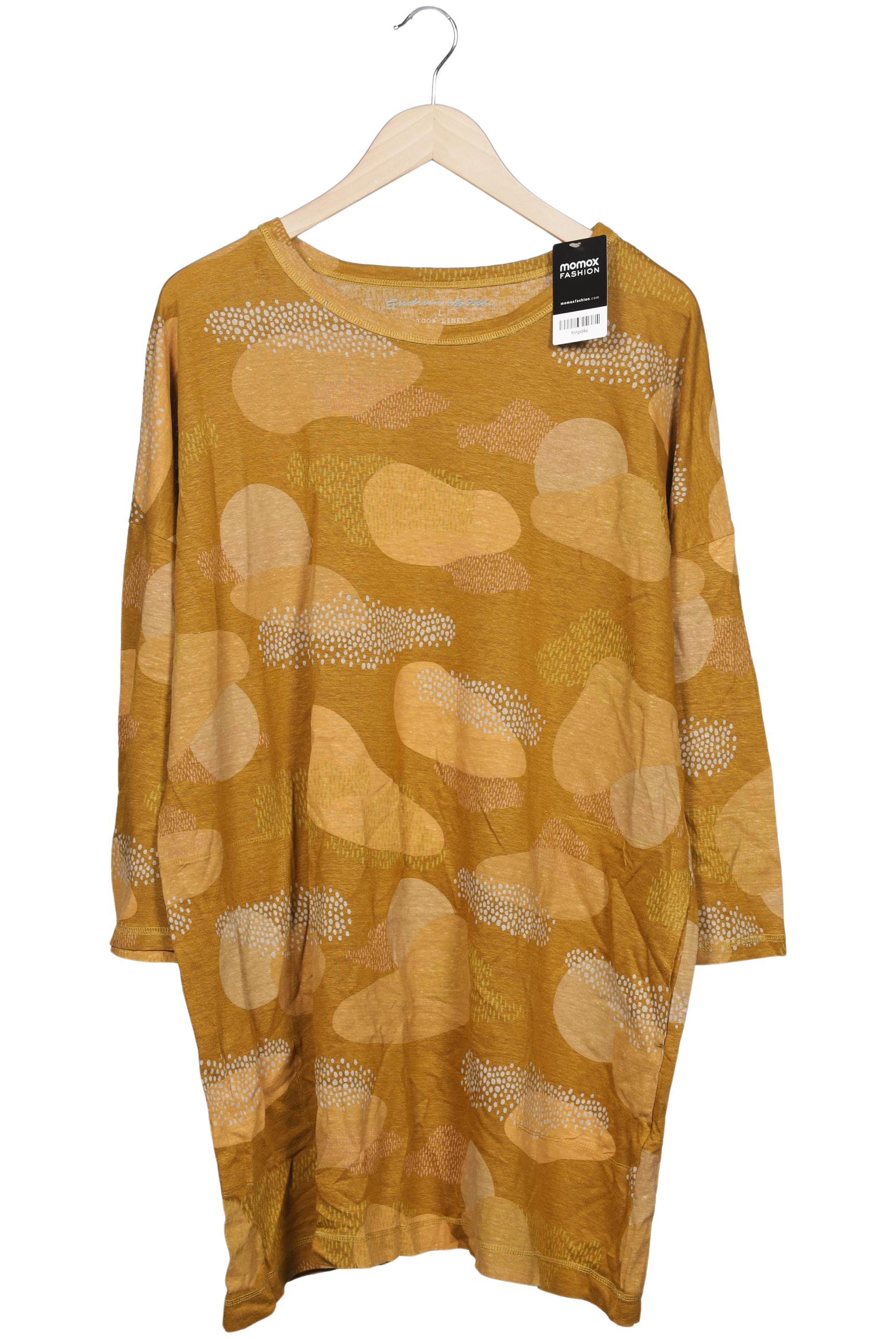 

Gudrun Sjödén Damen Langarmshirt, gelb, Gr. 42