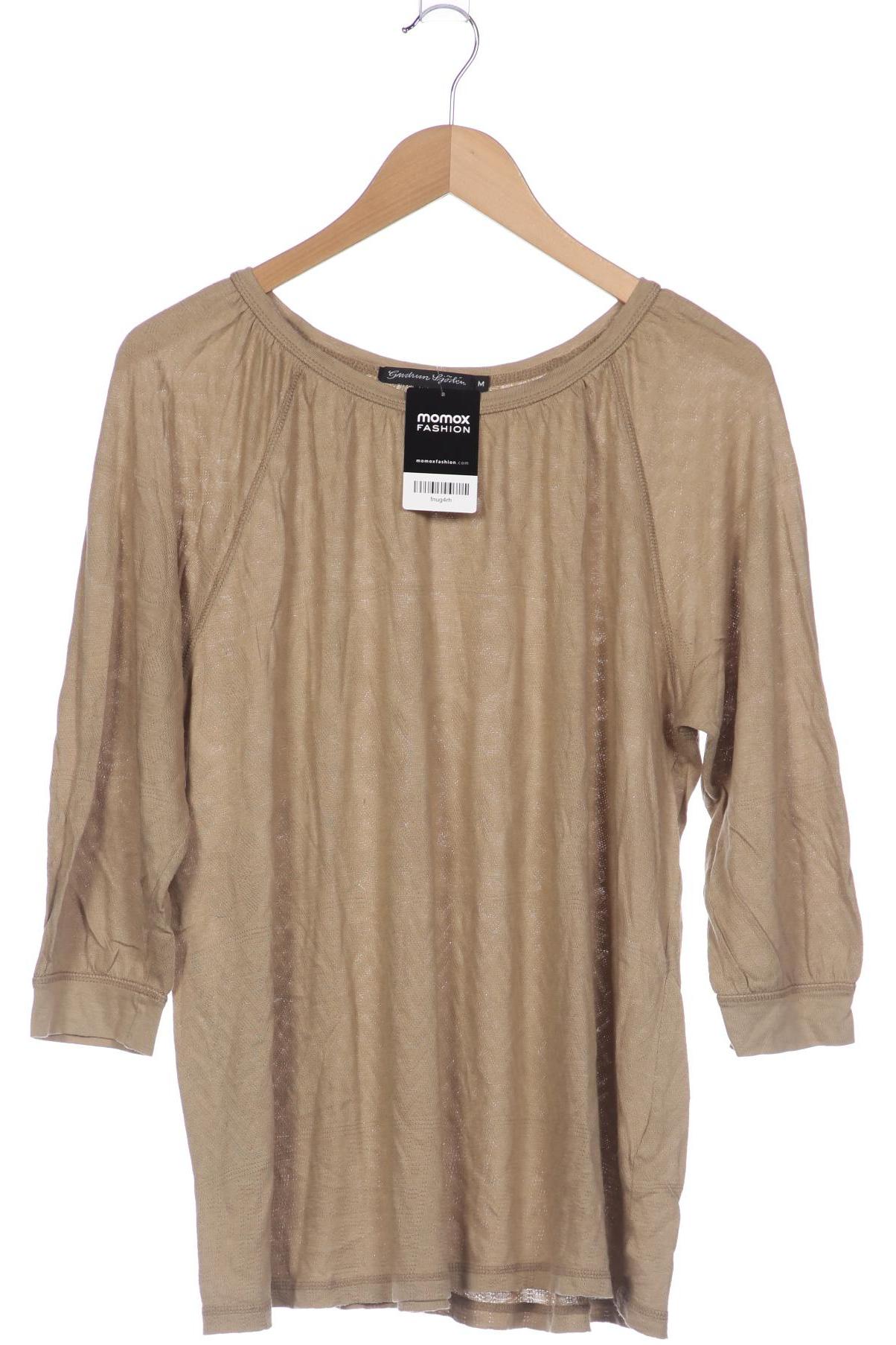 

Gudrun Sjödén Damen Langarmshirt, beige, Gr. 38