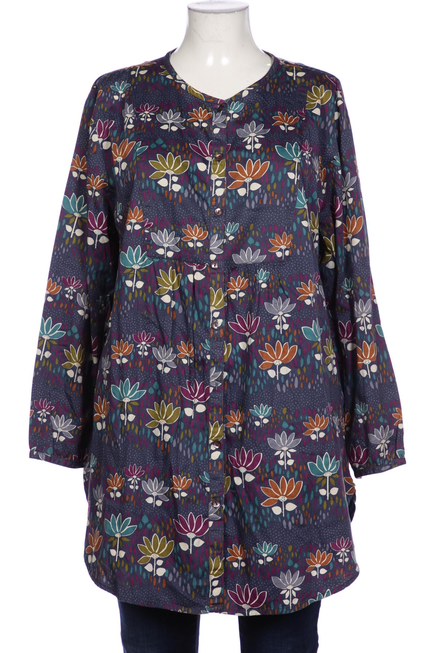 

Gudrun Sjödén Damen Bluse, marineblau, Gr. 44