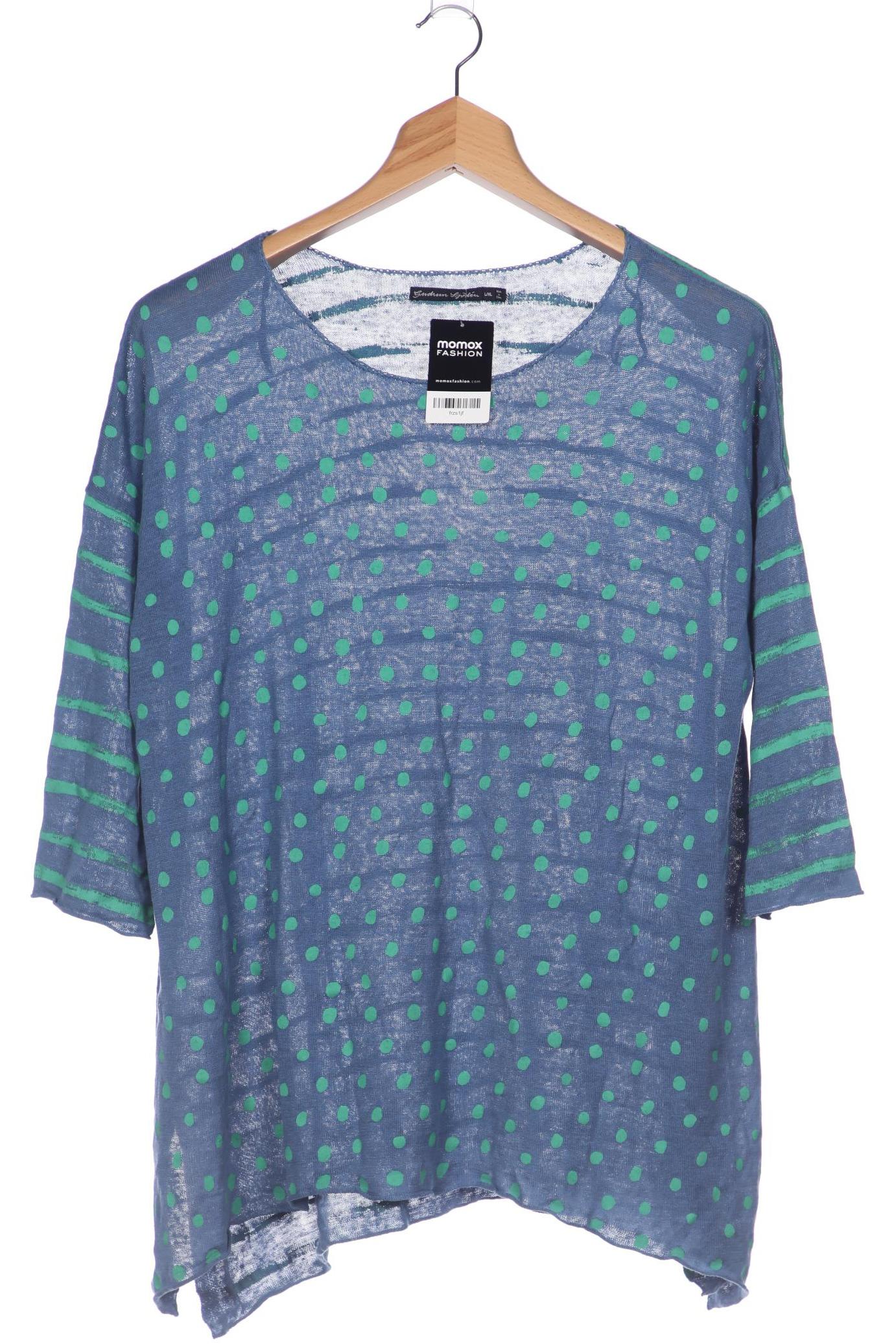 

Gudrun Sjödén Damen Langarmshirt, blau, Gr. 42