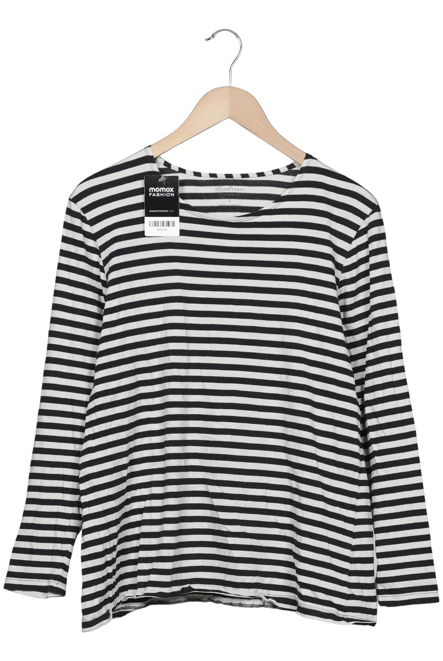 

Gudrun Sjödén Damen Langarmshirt, marineblau, Gr. 42