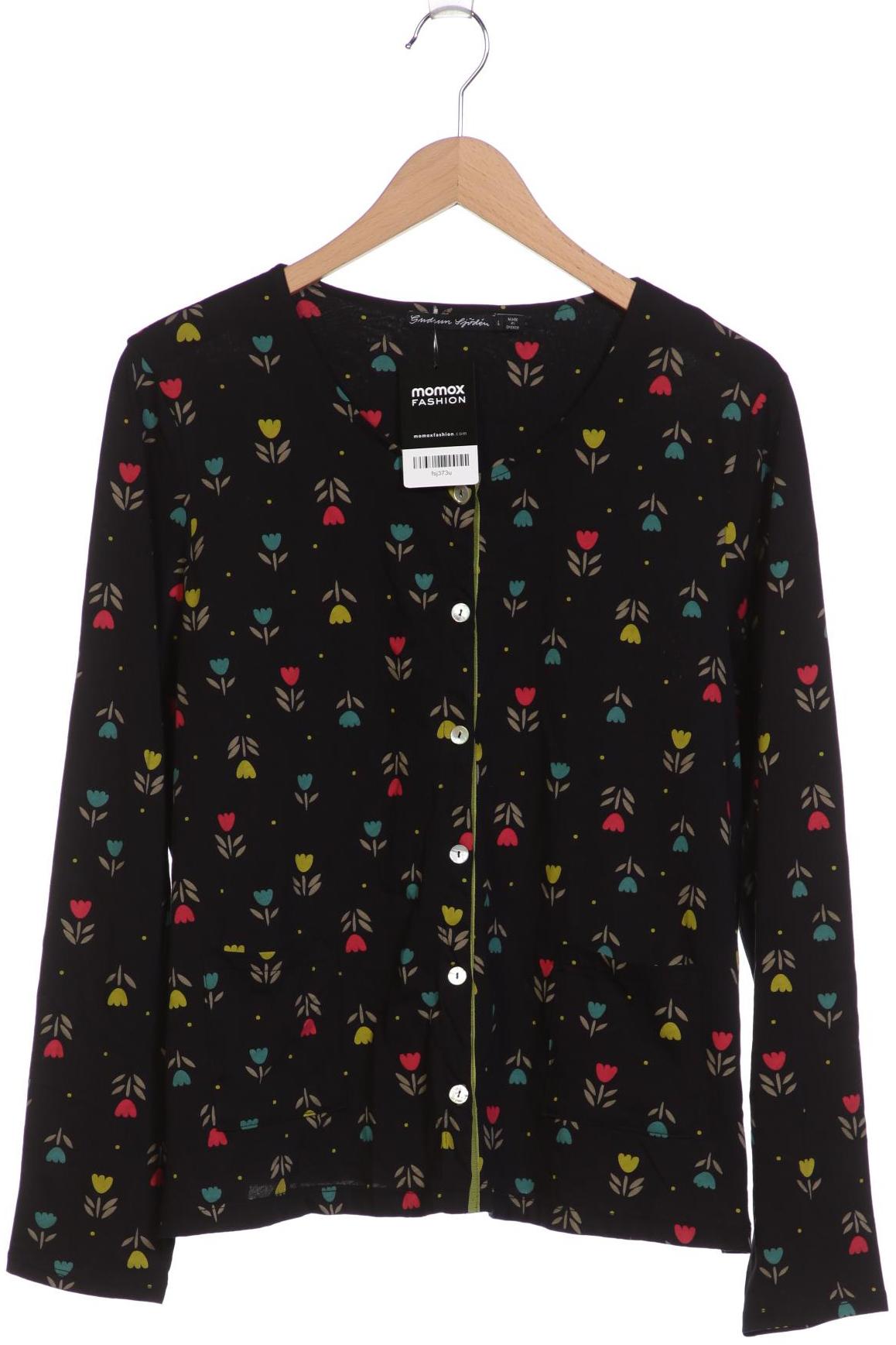 

Gudrun Sjödén Damen Strickjacke, schwarz, Gr. 42