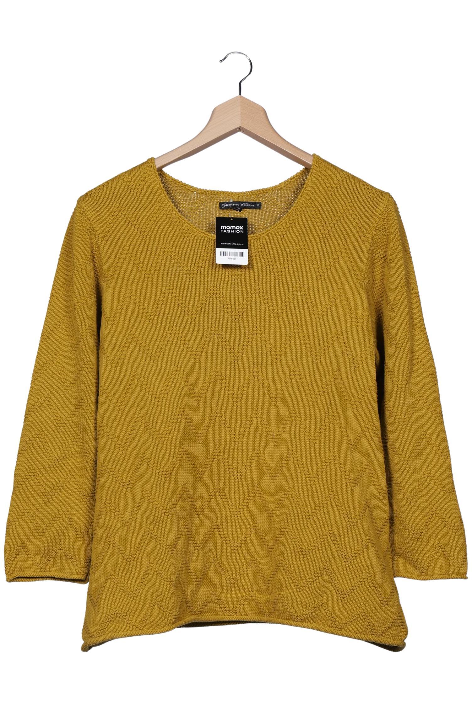 

Gudrun Sjödén Damen Pullover, gelb, Gr. 44