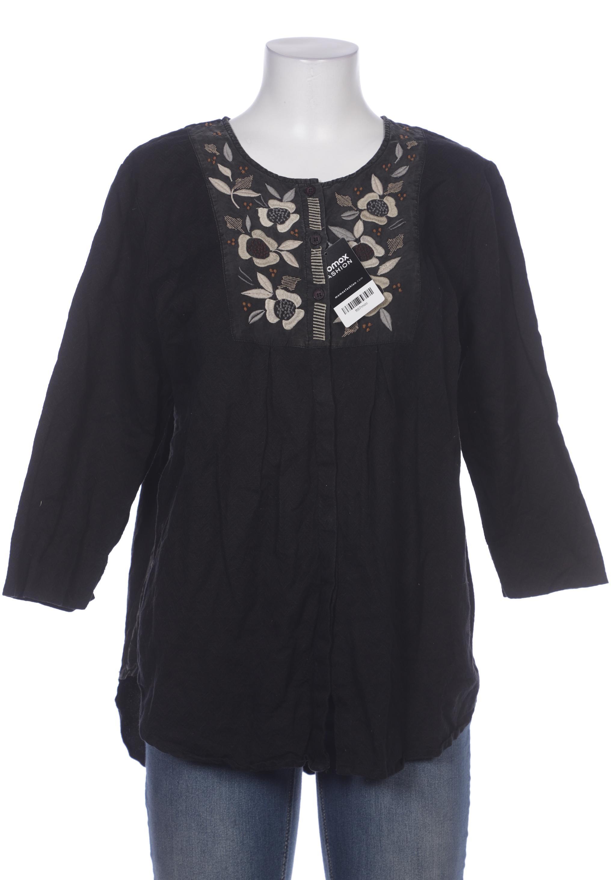 

Gudrun Sjödén Damen Bluse, schwarz, Gr. 38