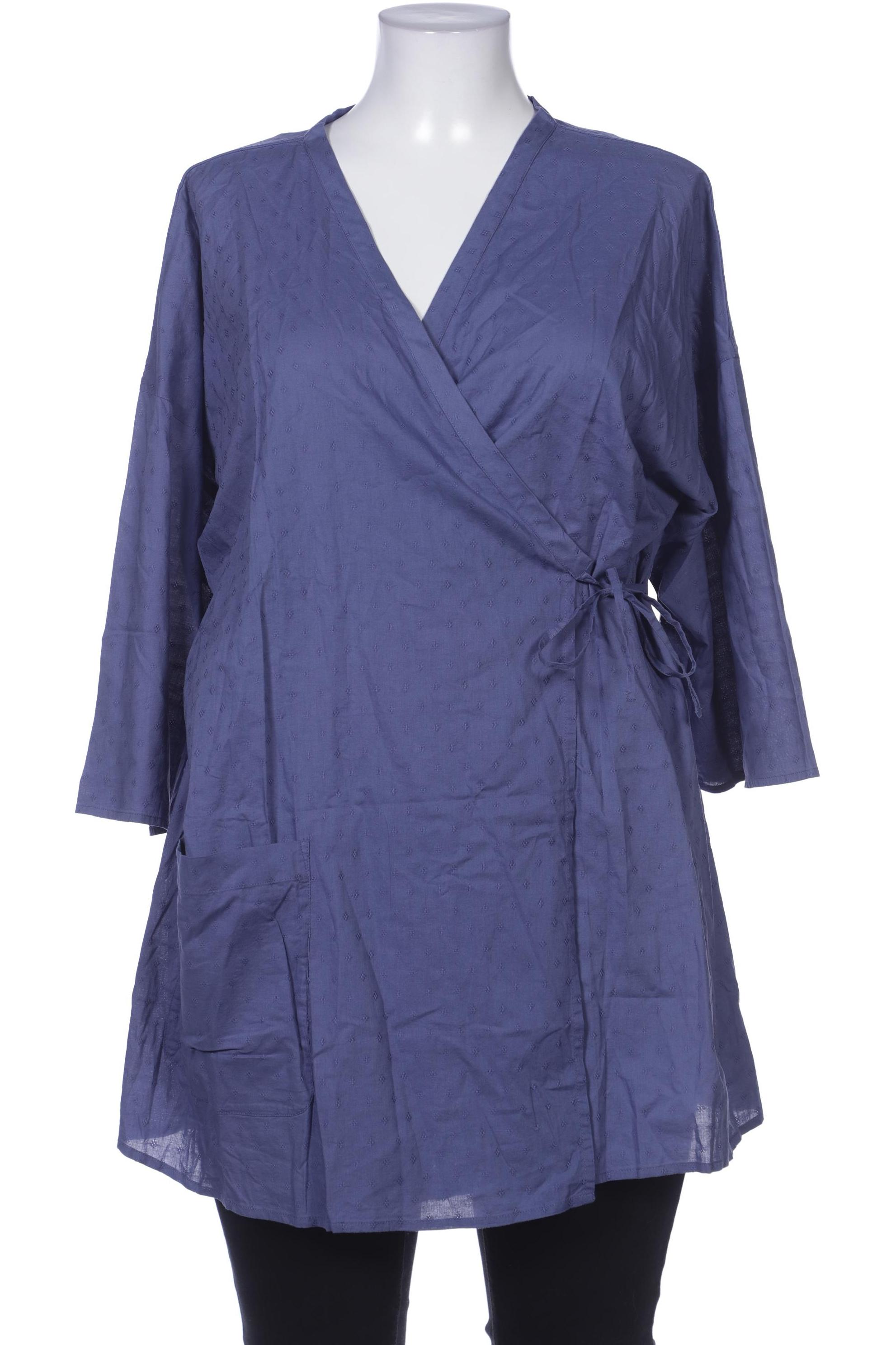 

Gudrun Sjödén Damen Bluse, marineblau, Gr. 44