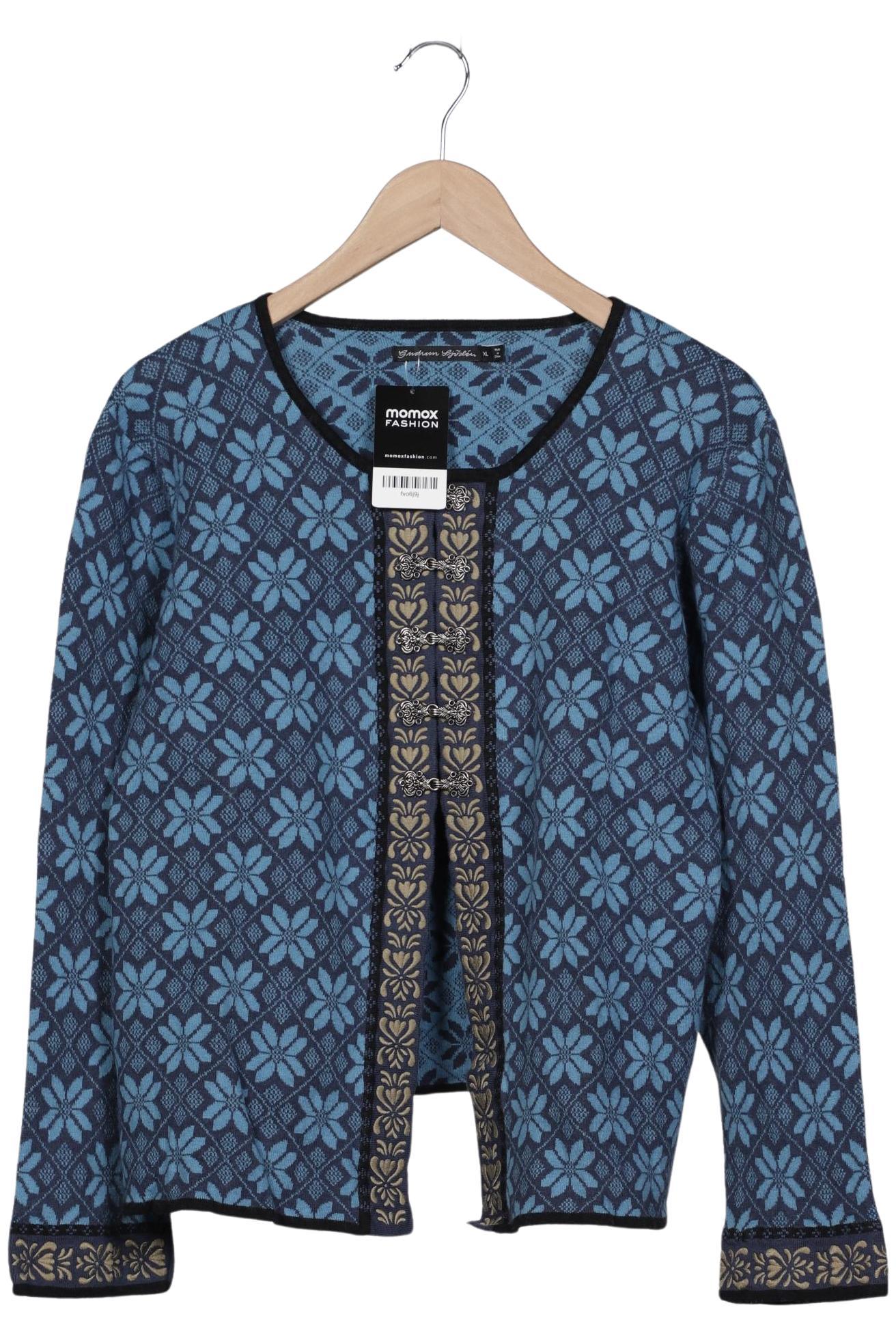 

Gudrun Sjödén Damen Strickjacke, blau, Gr. 44