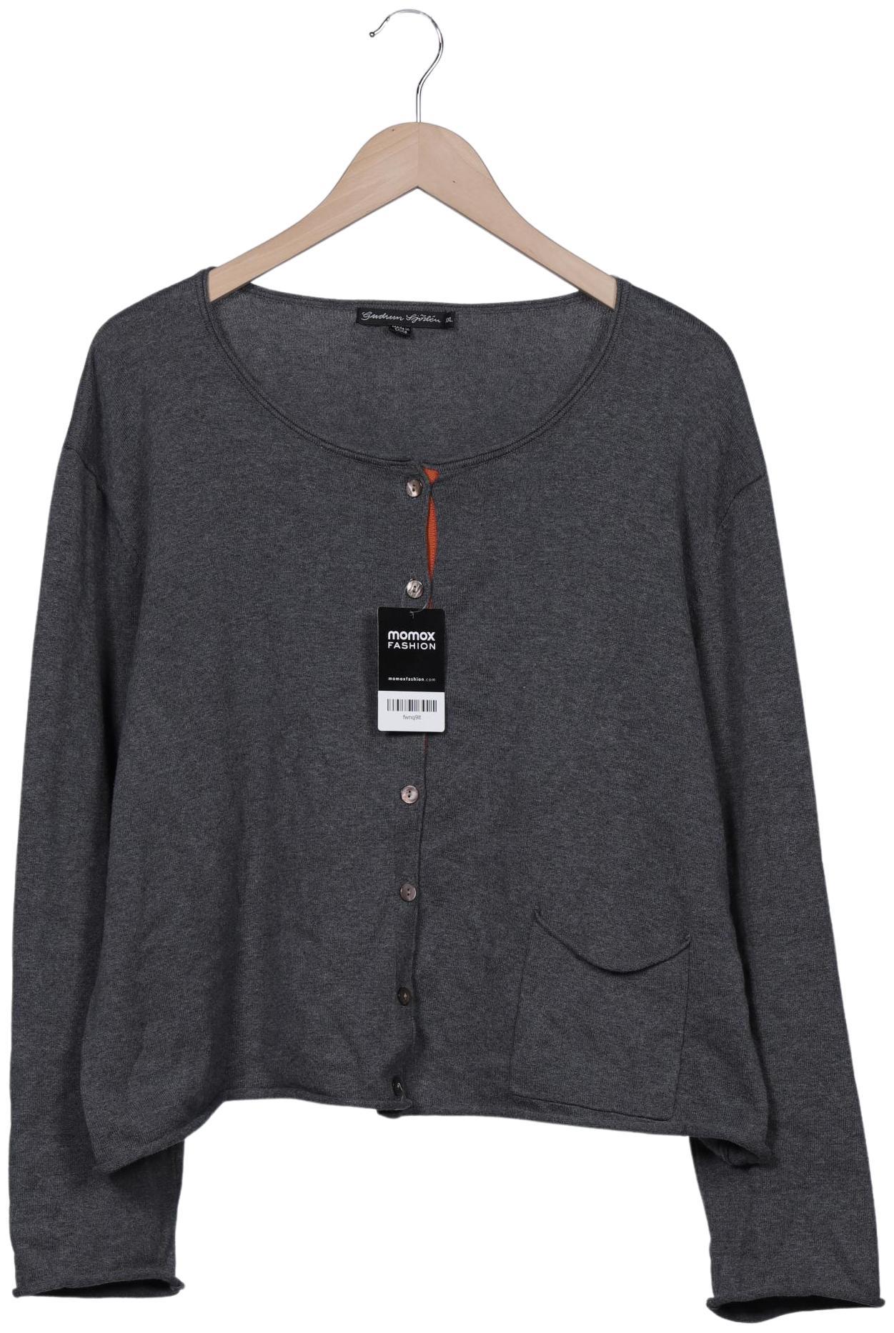 

Gudrun Sjödén Damen Strickjacke, grau, Gr. 46