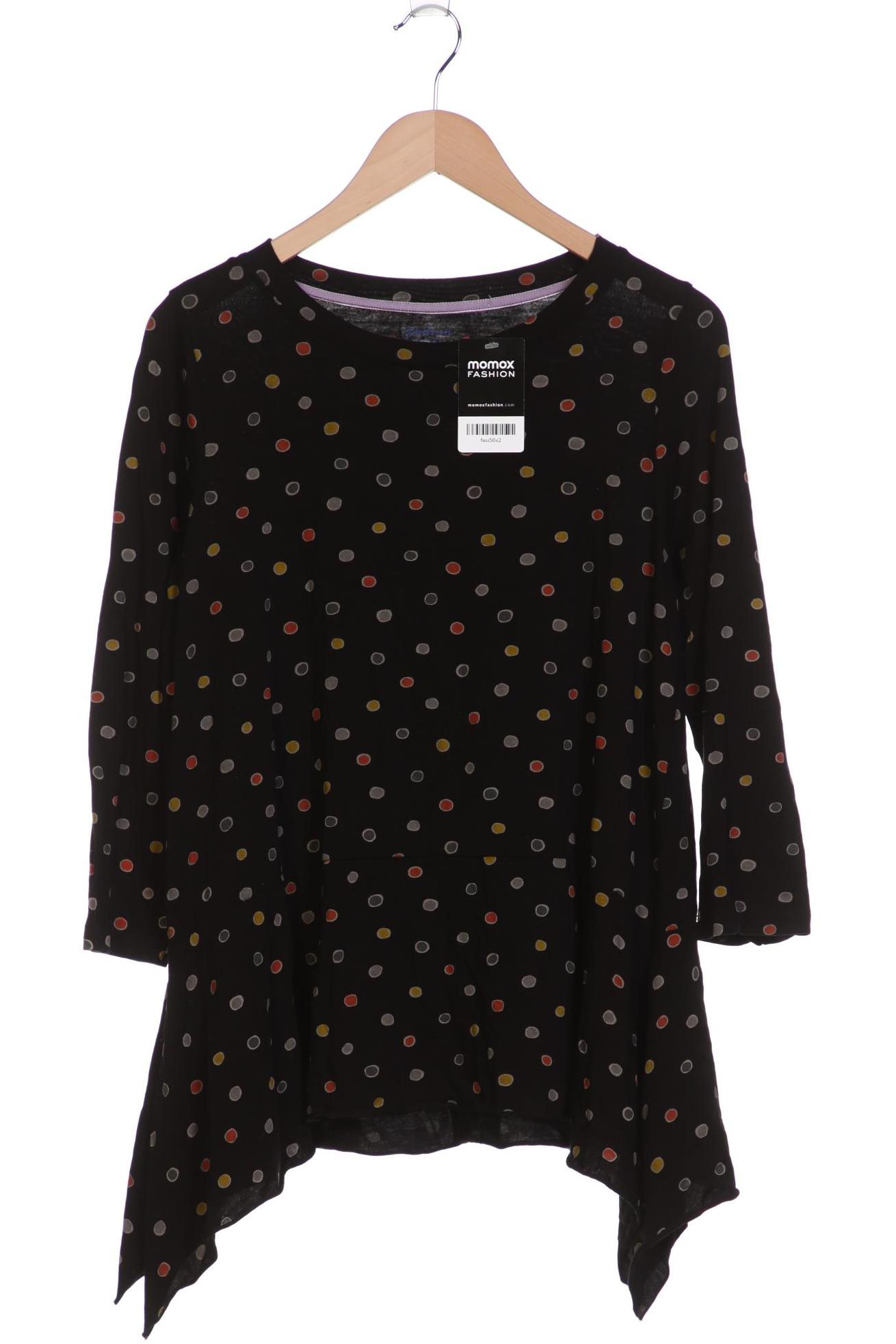 

Gudrun Sjödén Damen Langarmshirt, schwarz, Gr. 38