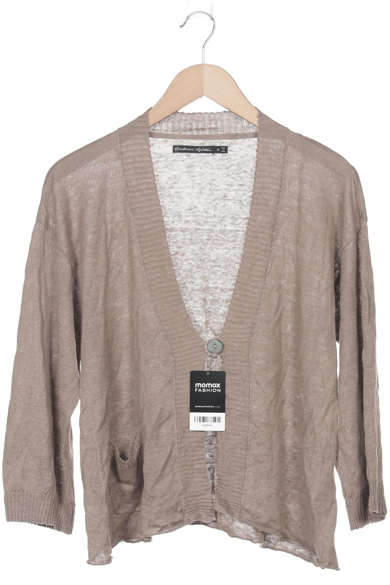 

Gudrun Sjödén Damen Strickjacke, braun, Gr. 36