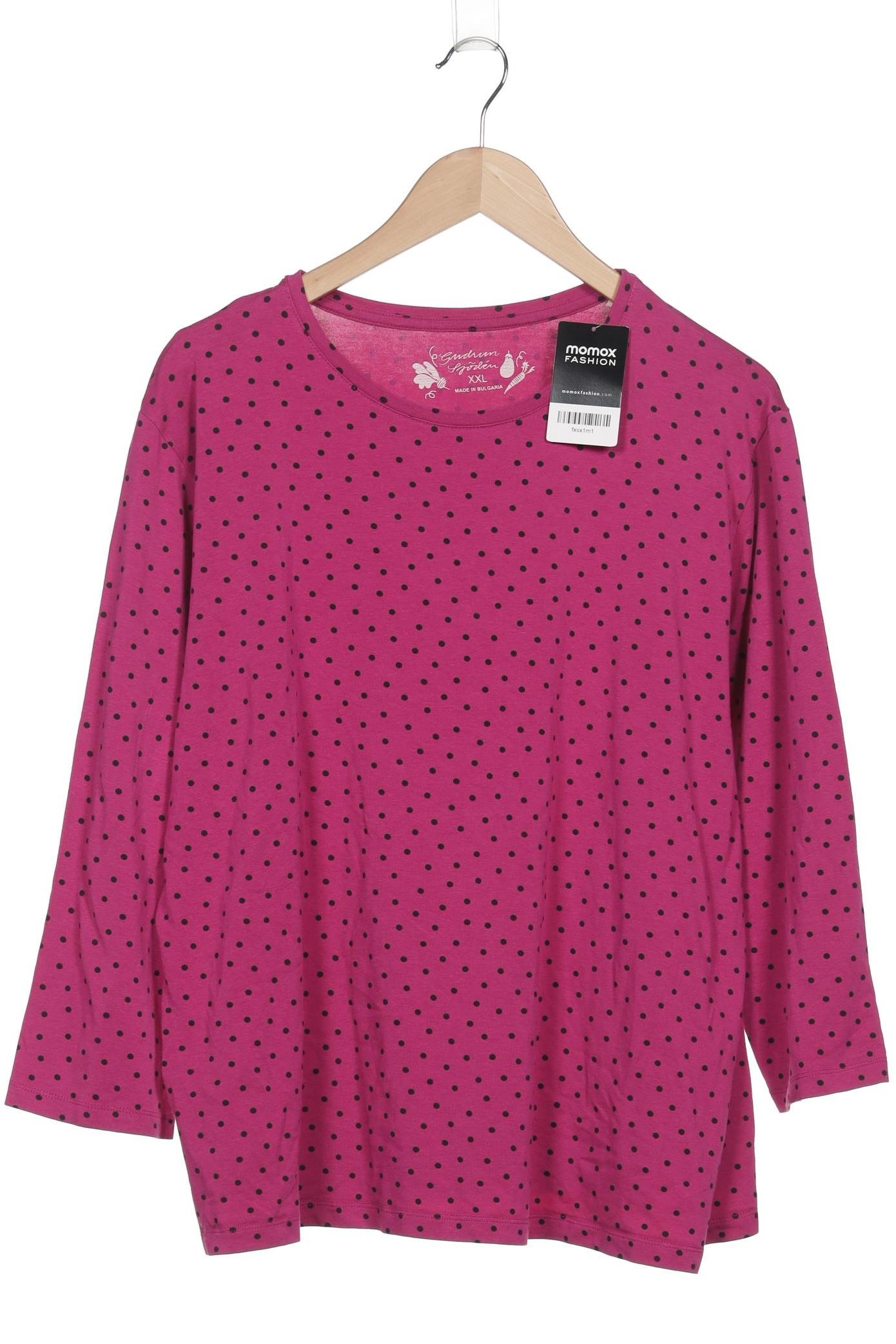 

Gudrun Sjödén Damen Langarmshirt, pink, Gr. 46