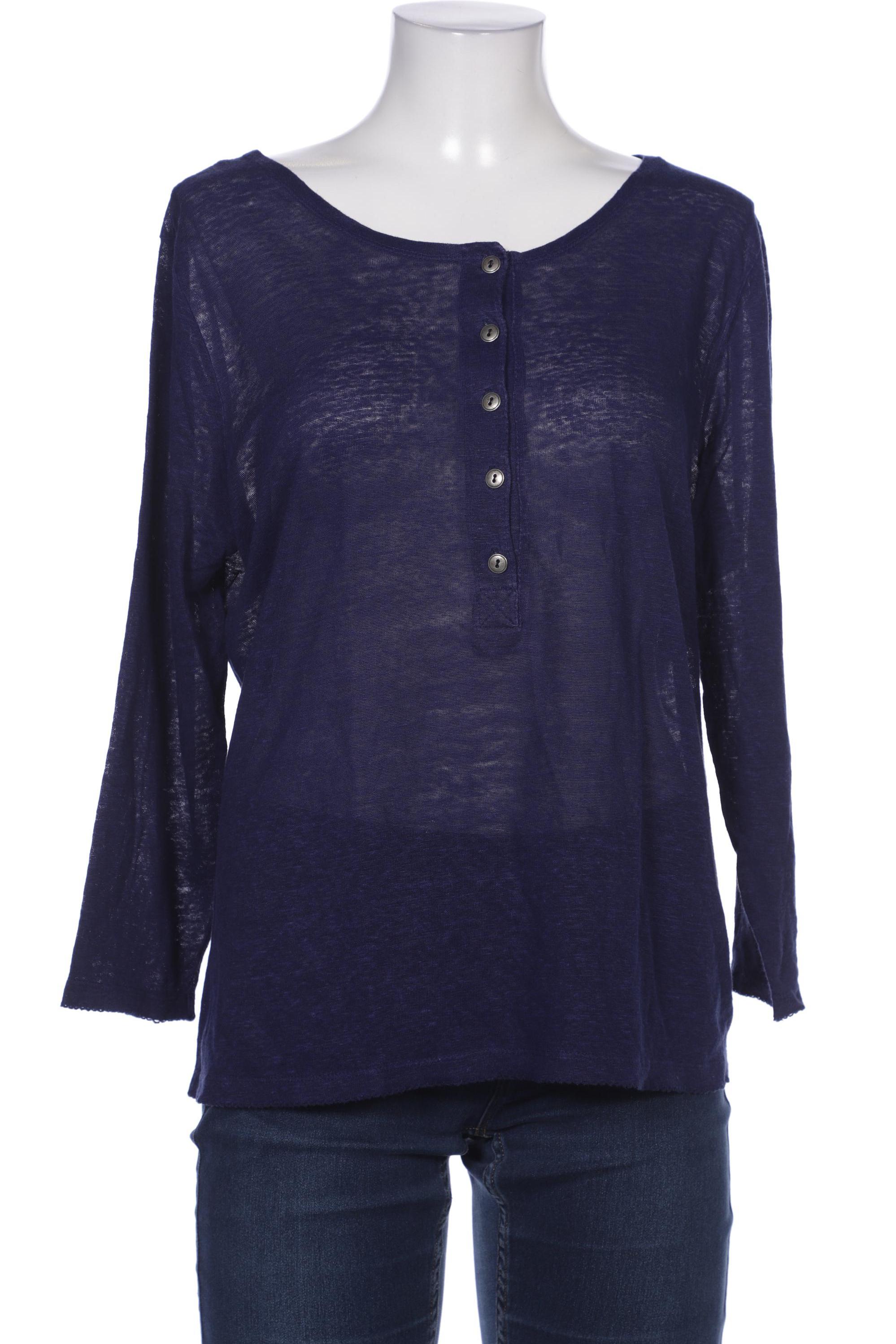 

Gudrun Sjödén Damen Langarmshirt, marineblau, Gr. 42