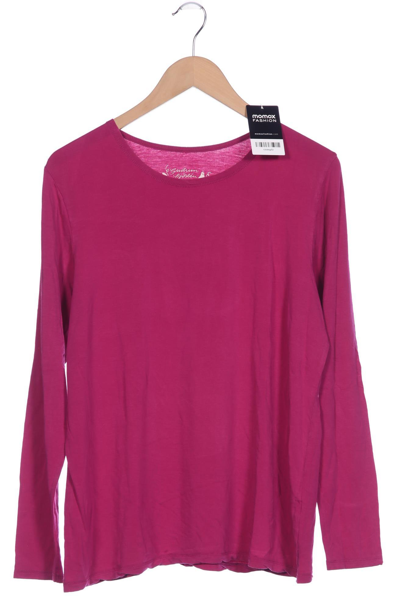

Gudrun Sjödén Damen Langarmshirt, pink, Gr. 42